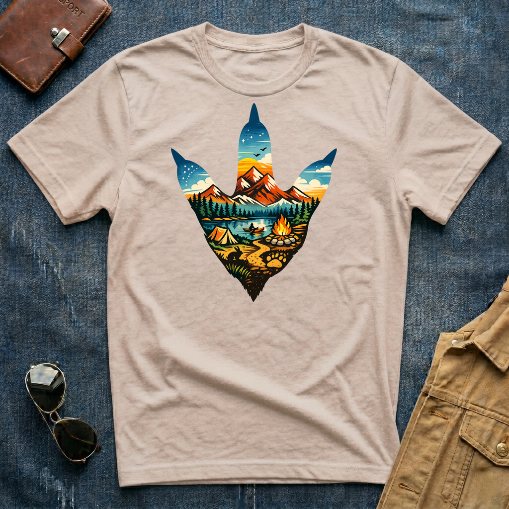 Chicken Foot Multicolor T Shirt