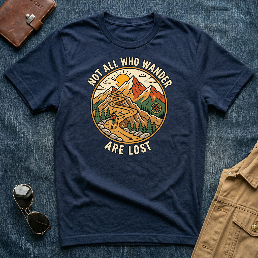 Not All Who Wander Are Lost T Shirt