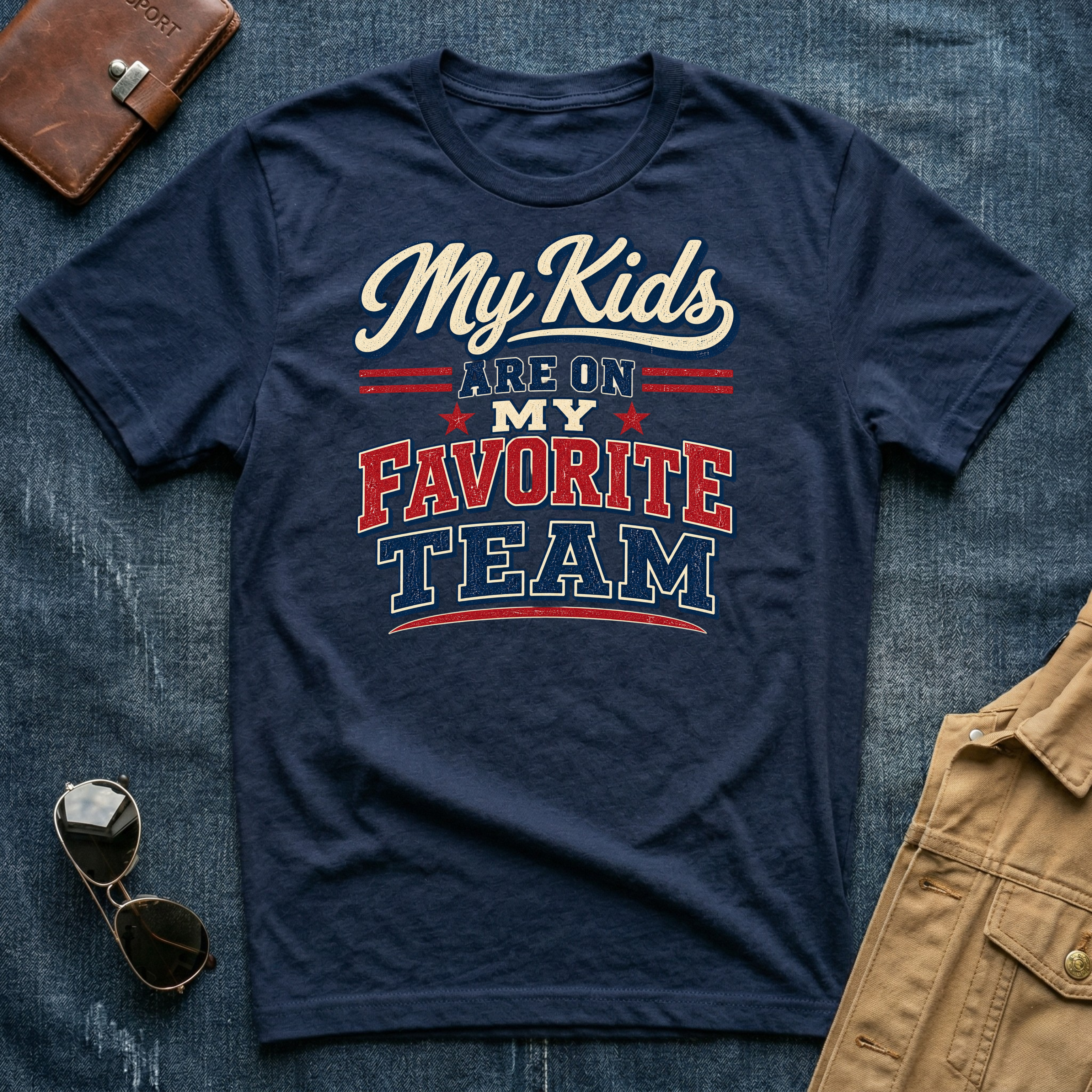 My Kids Are On My Favorite Team T‑Shirt