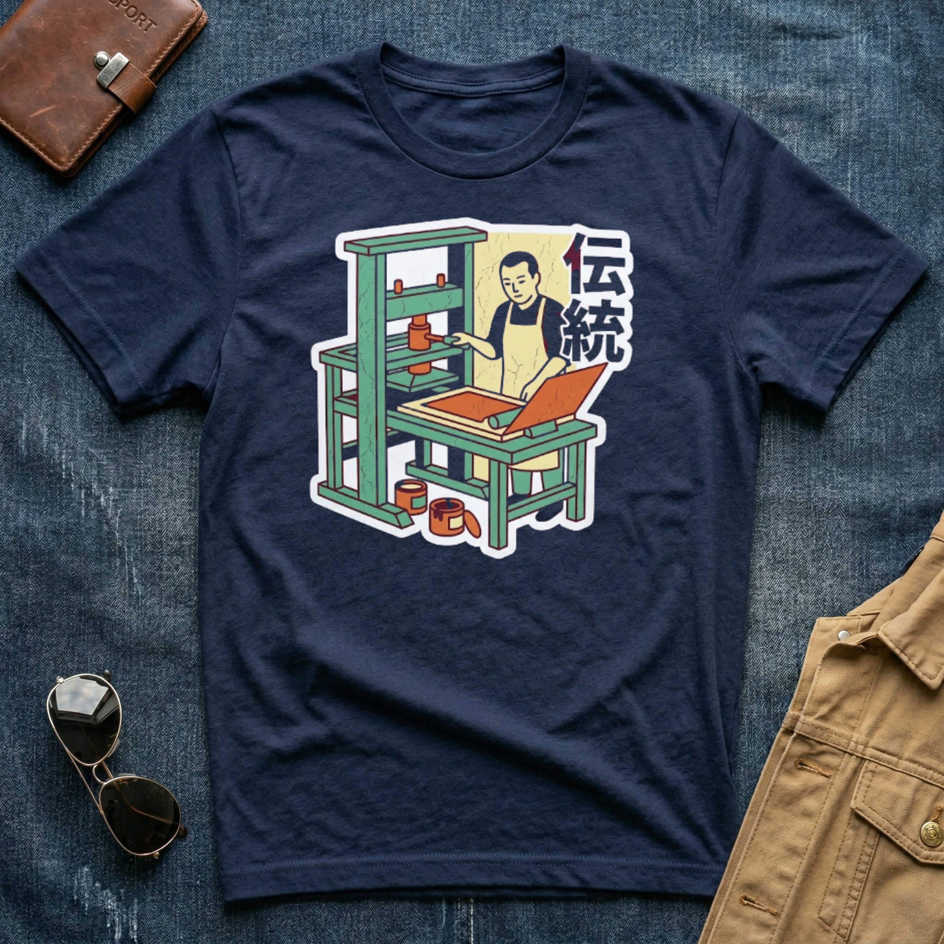 Printing Press (Tradition) T Shirt