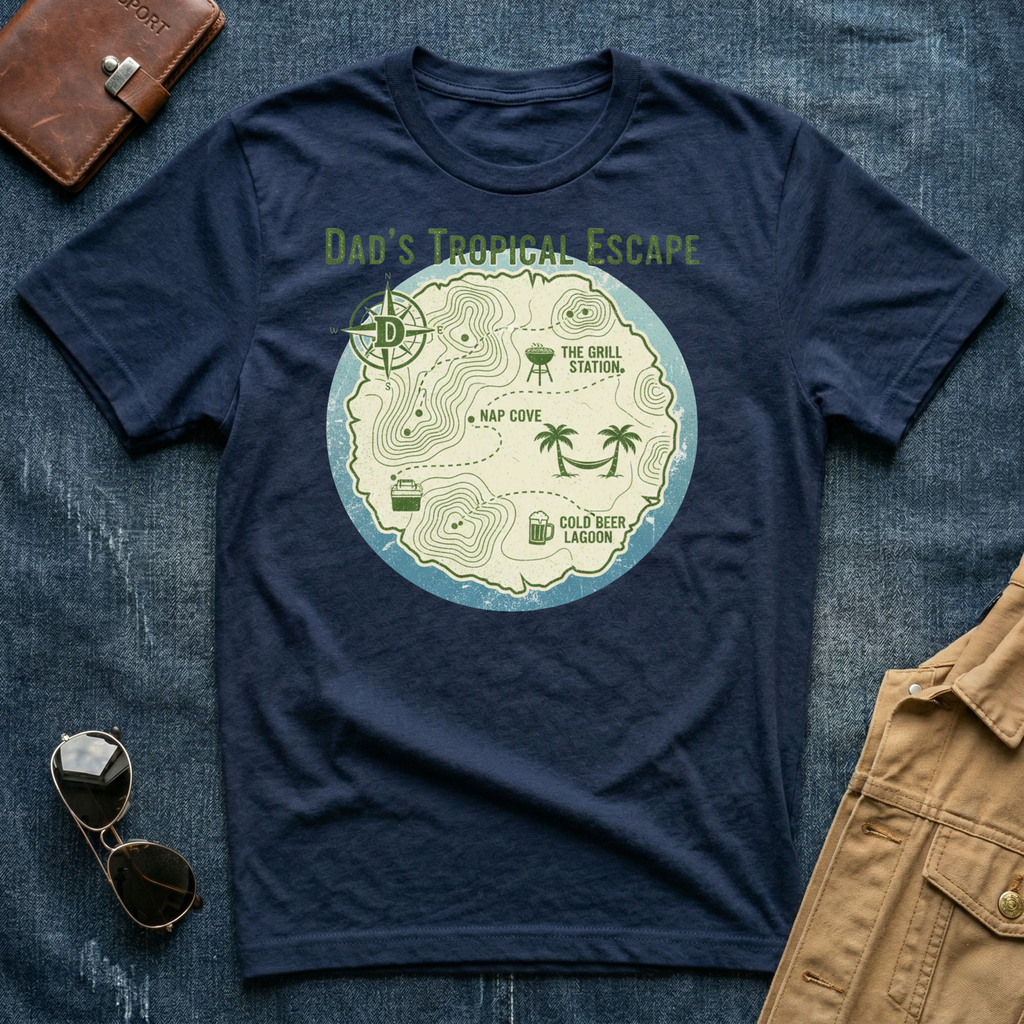 Dad's Tropical Escape T-Shirt