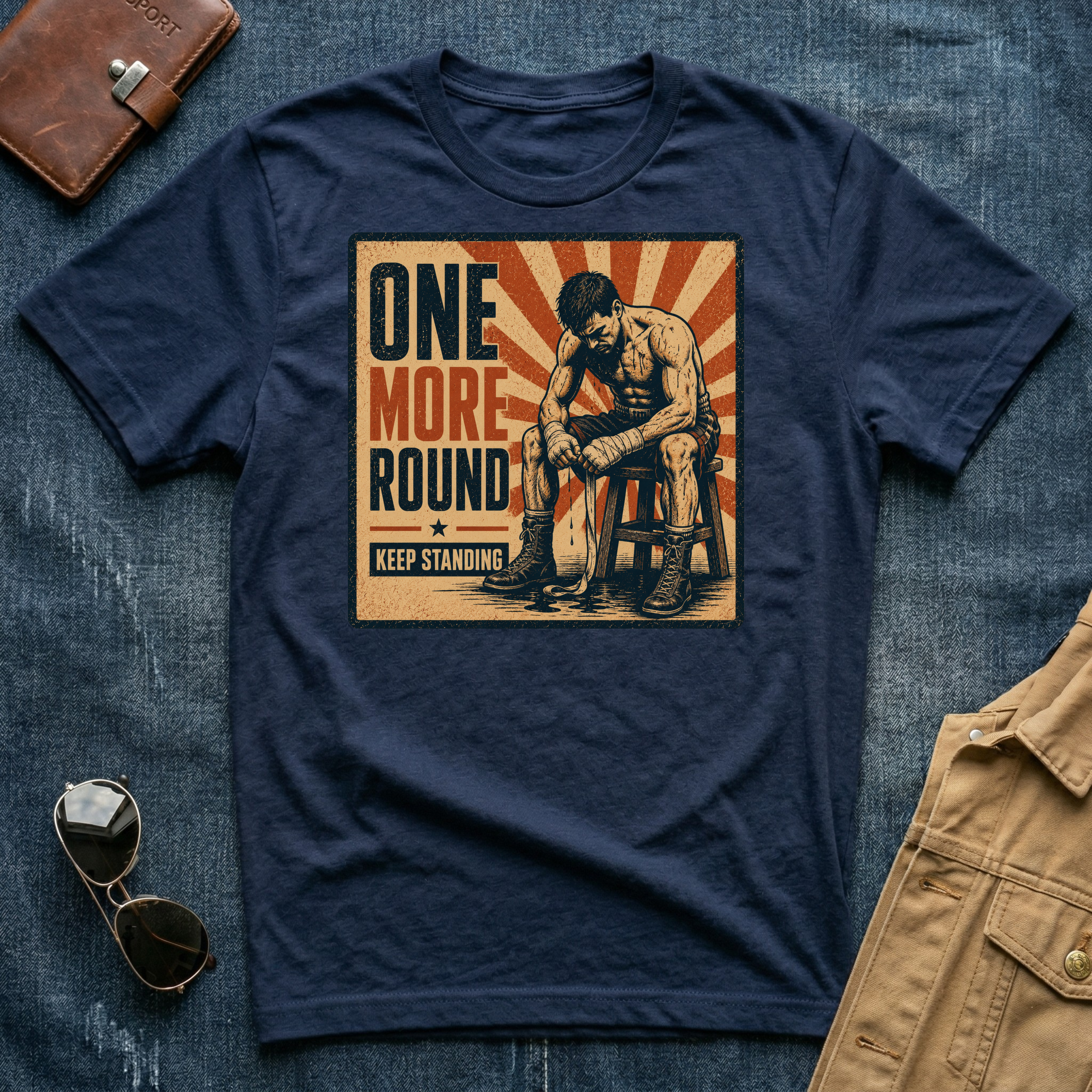 One More Round Boxing T-Shirt