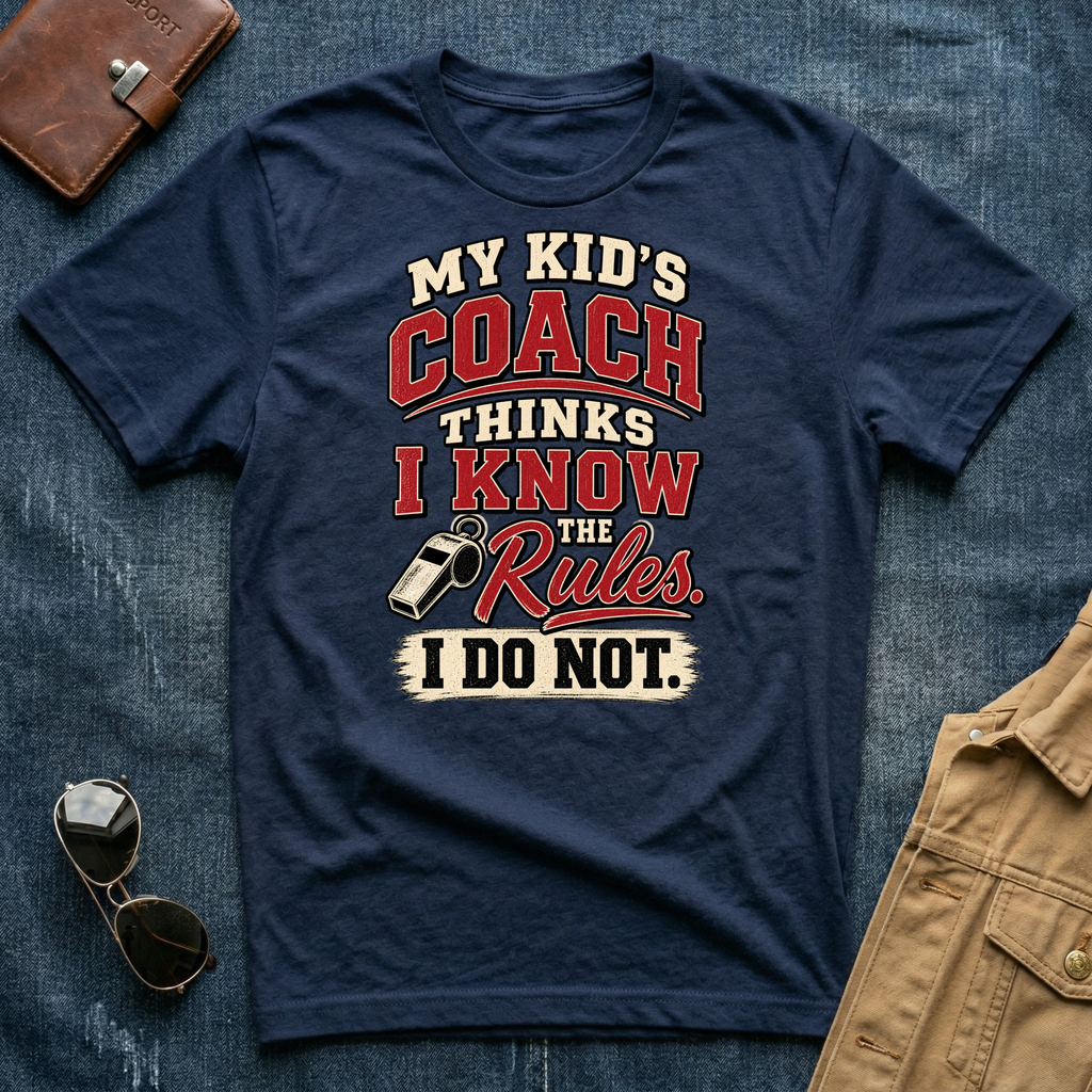 My Kid's Coach Thinks I Know the Rules T Shirt