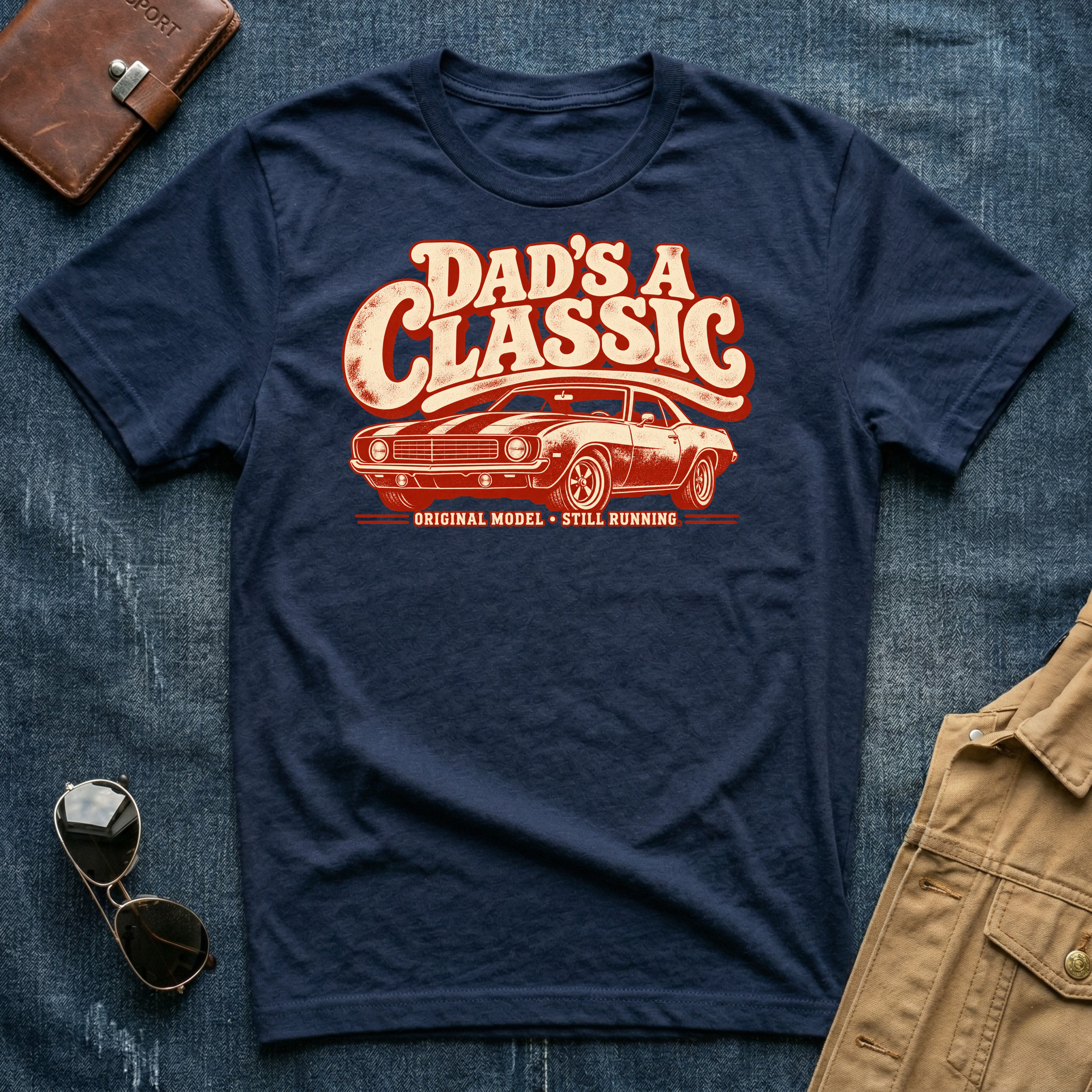 Dad's a Classic Camaro T-Shirt