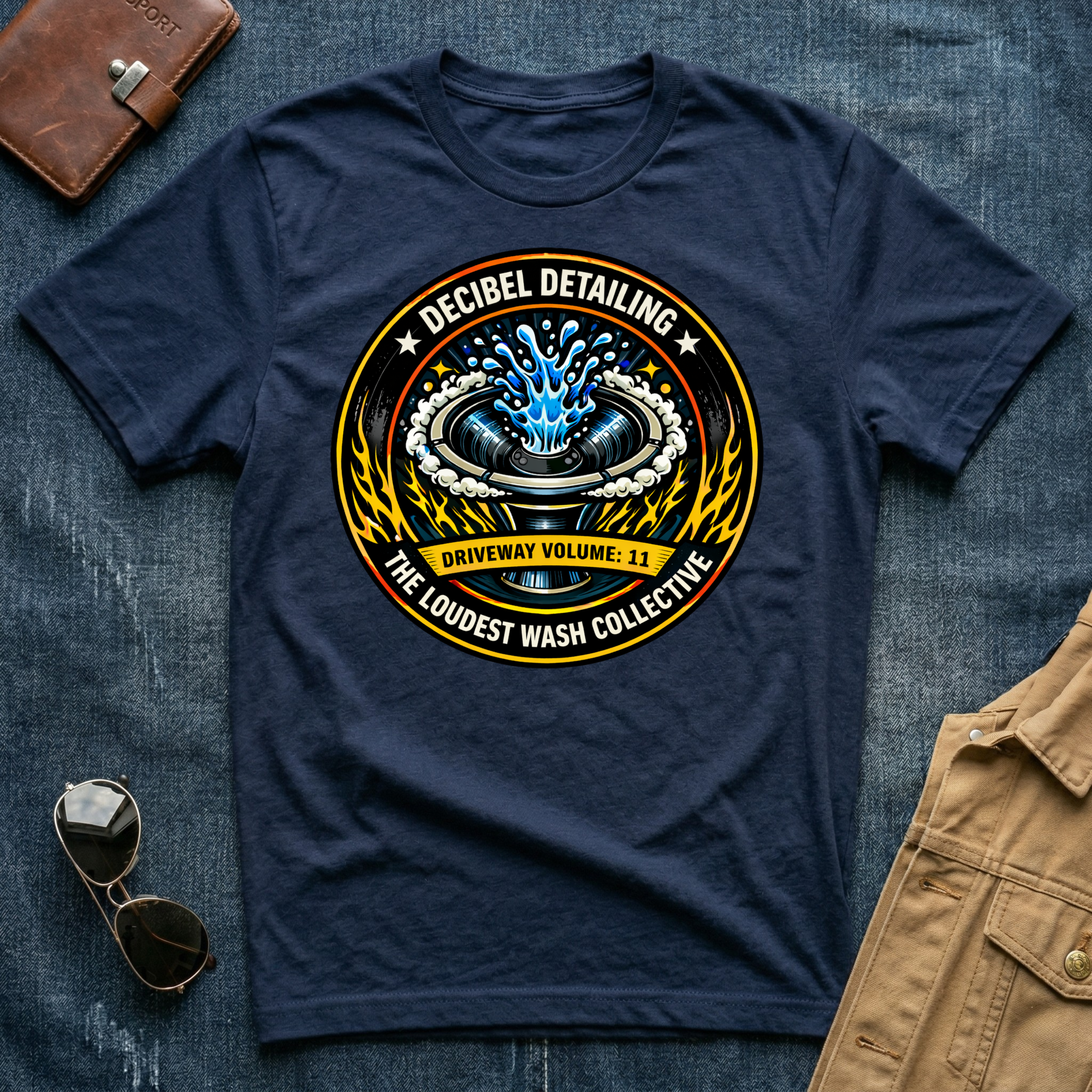 Decibel Detailing Loudest Wash Collective T-Shirt