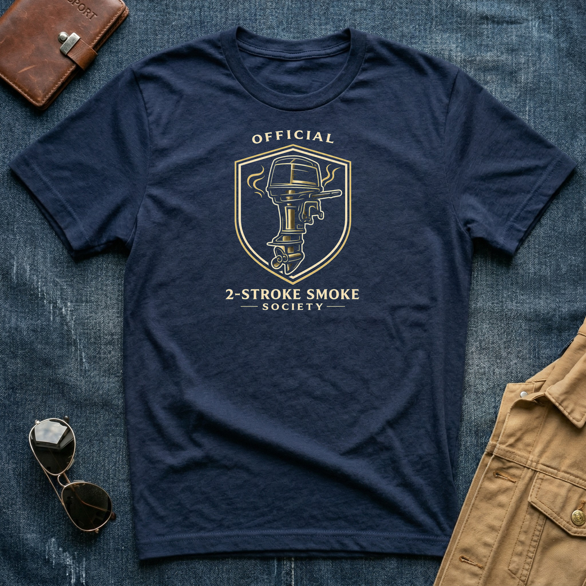 Official 2-Stroke Smoke Society T-Shirt
