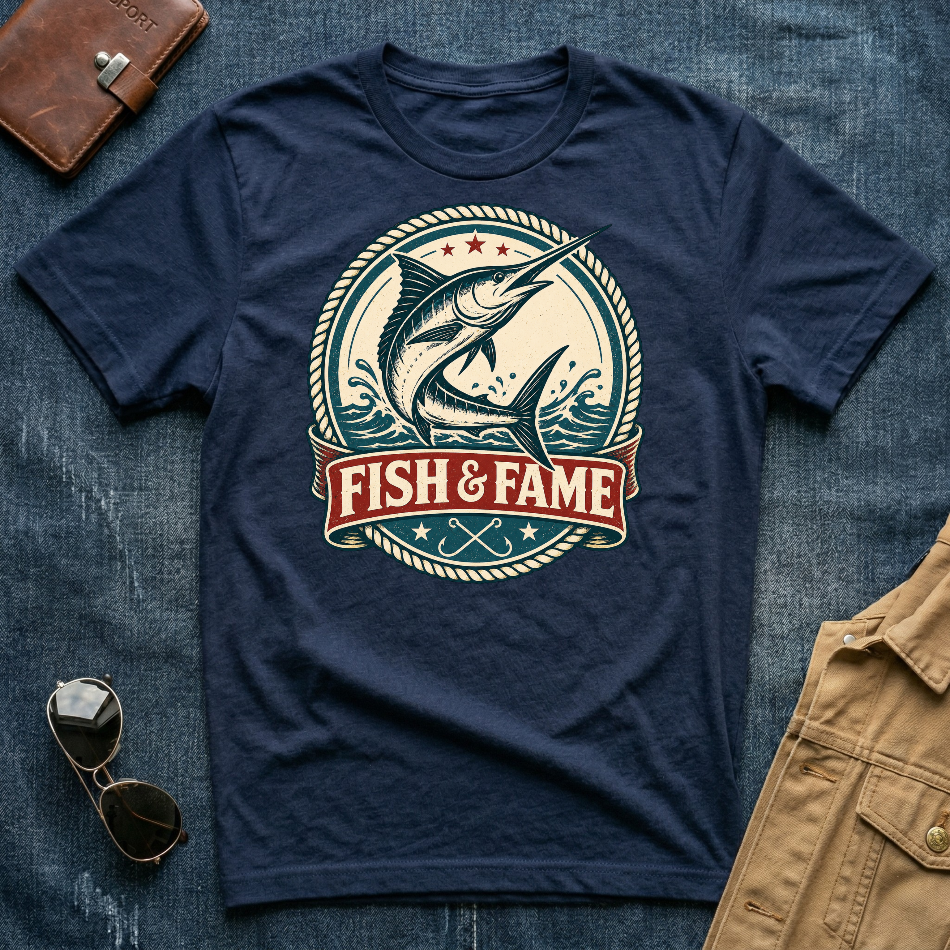 Fish & Fame Marlin T-Shirt