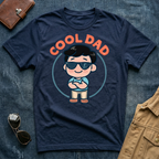 Anime Cool Dad Black T-Shirt