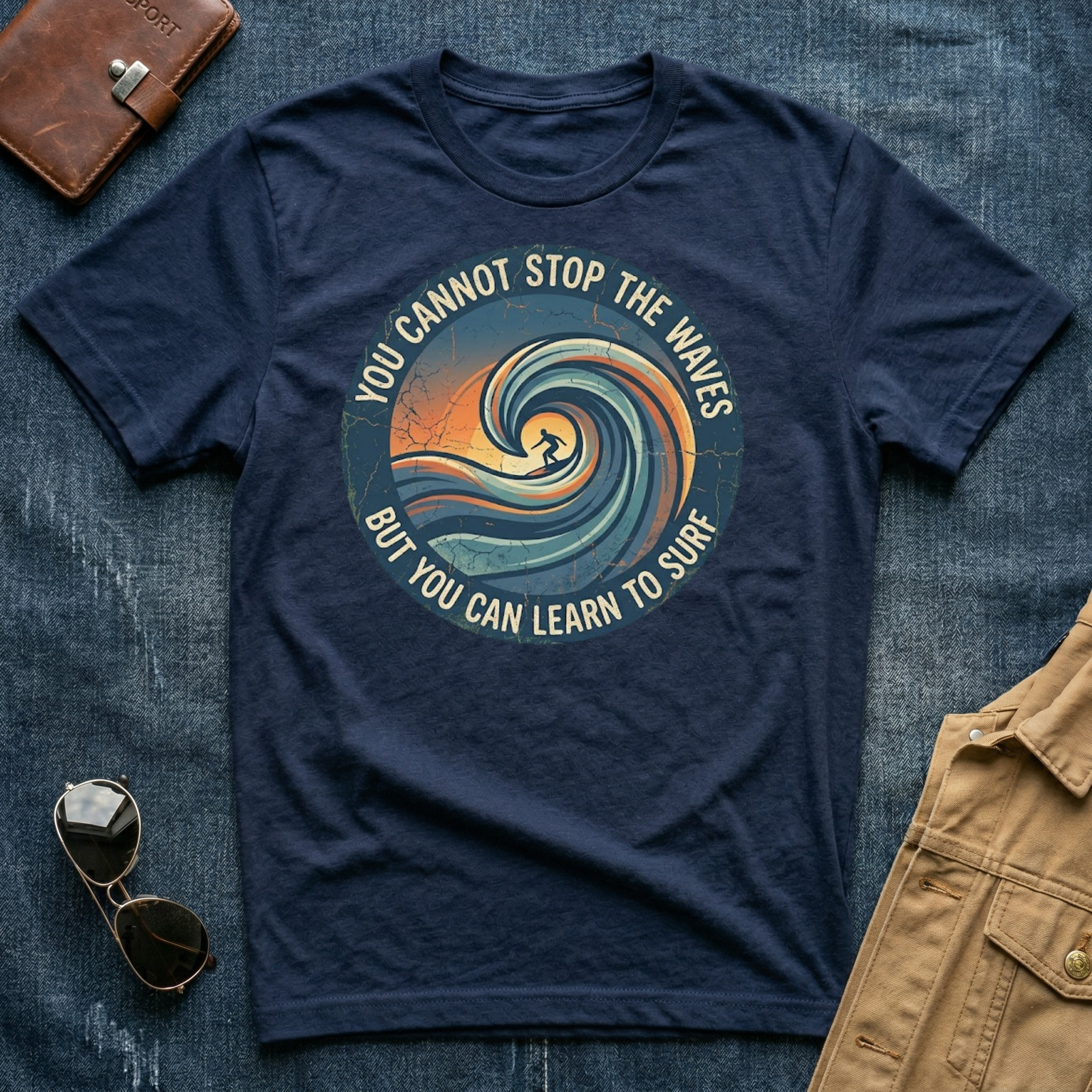 You Cannot Stop the Waves T Shirt