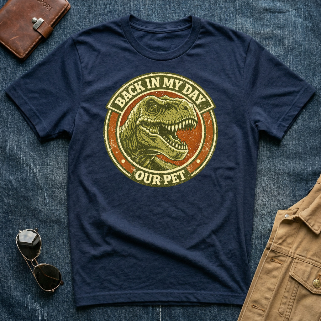 Back In My Day Our Pet T Shirt