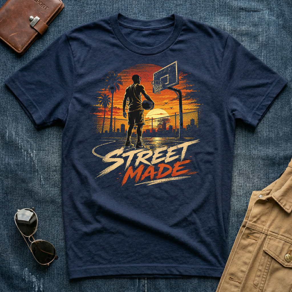 Street Made Basketball T-Shirt