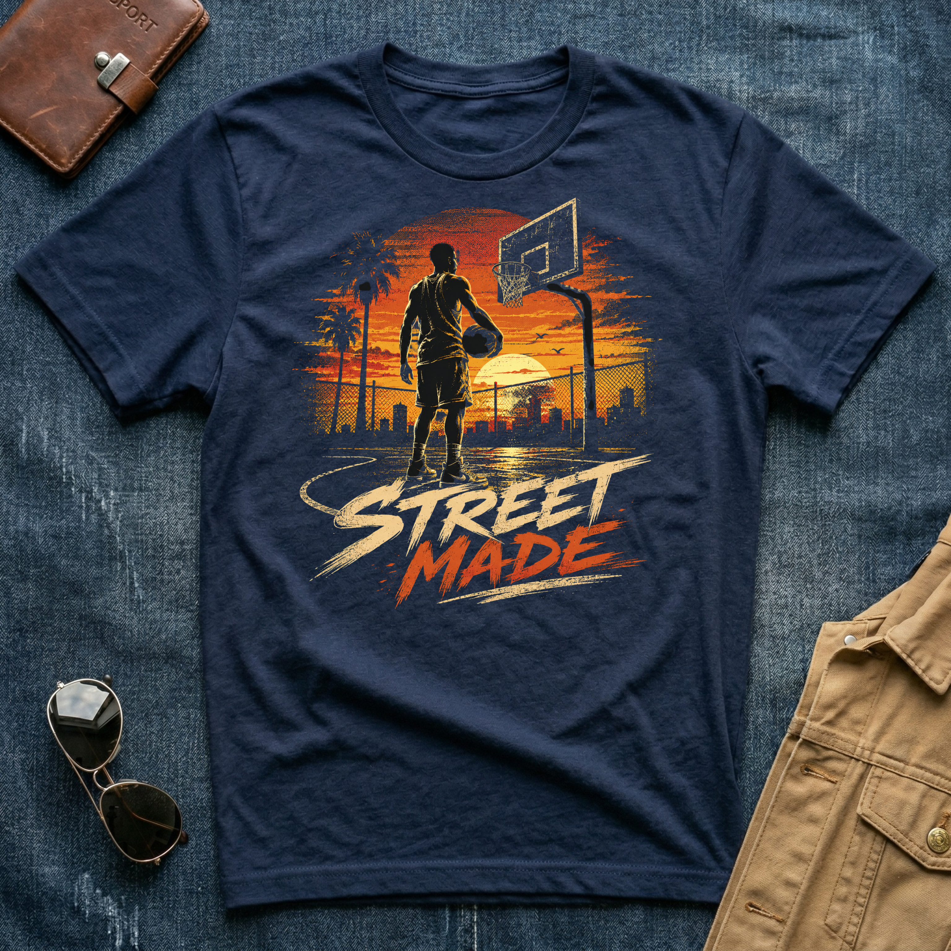 Street Made Basketball T-Shirt