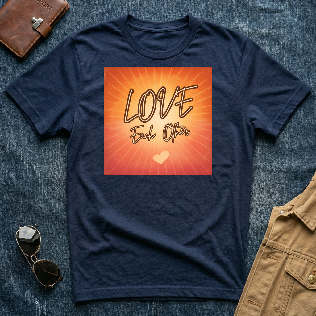 Love Each Other Sunburst T-Shirt