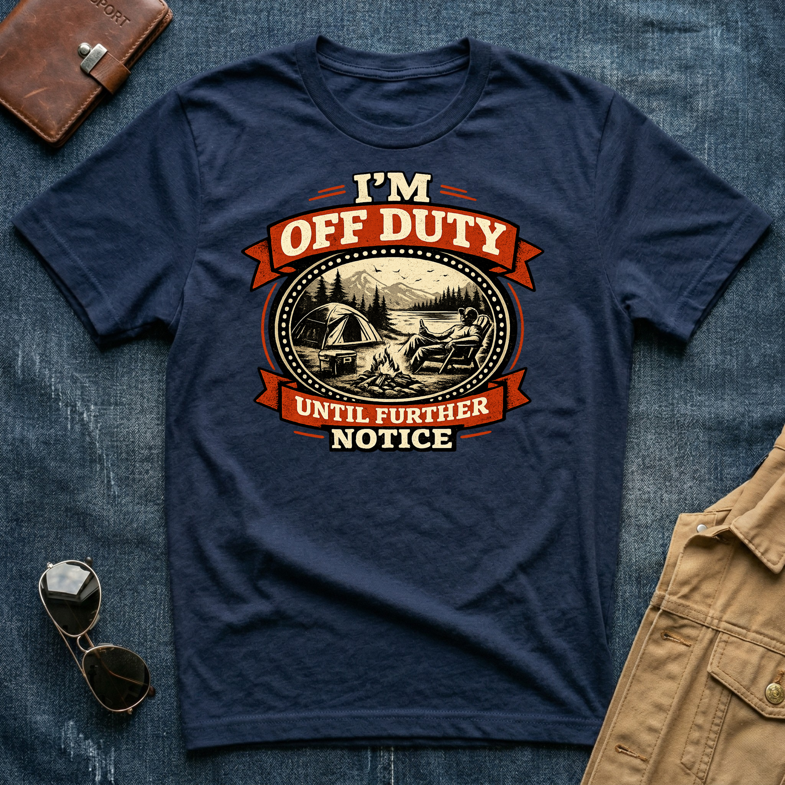 I'm Off Duty Until Further Notice T Shirt