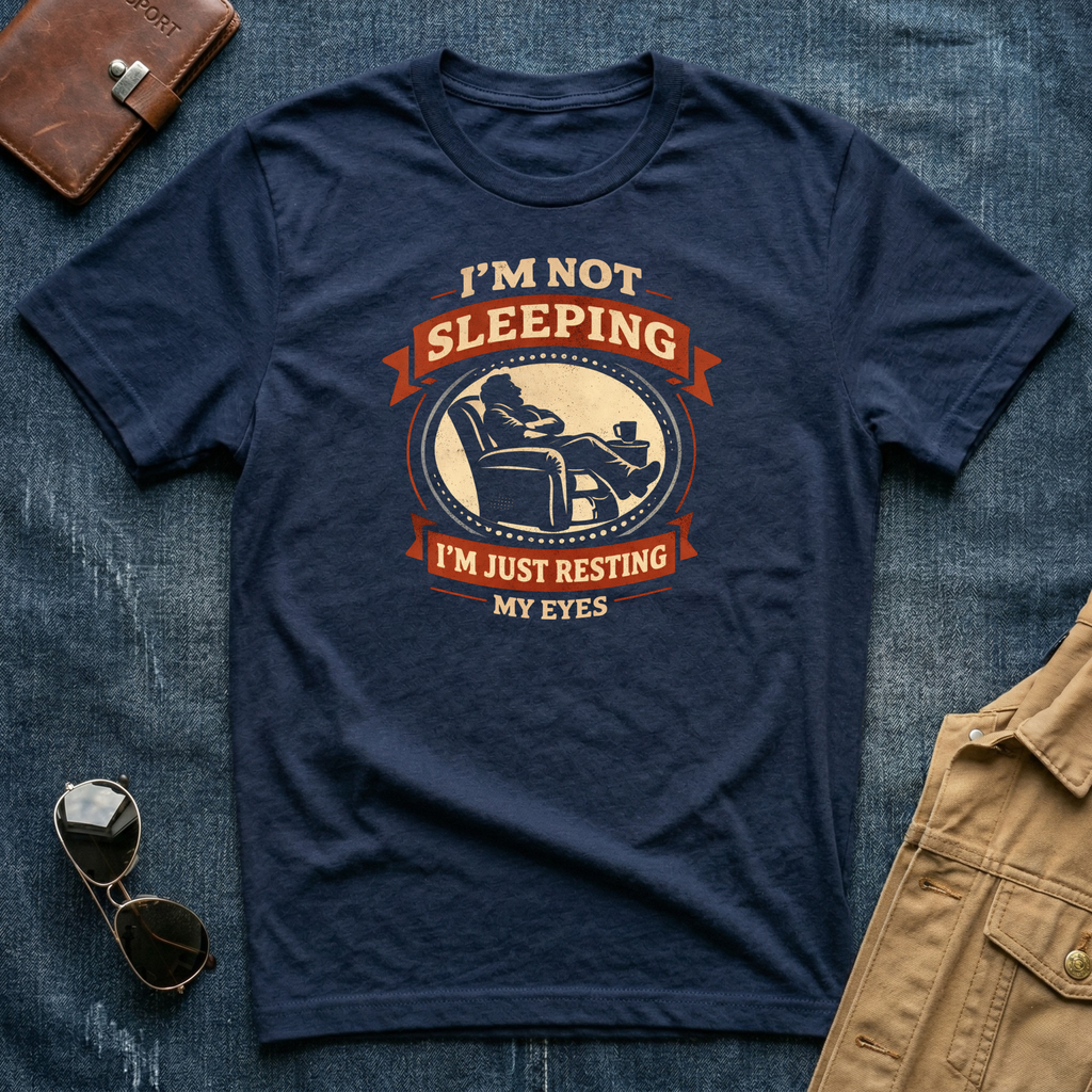 I'm Not Sleeping I'm Just Resting My Eyes T-Shirt