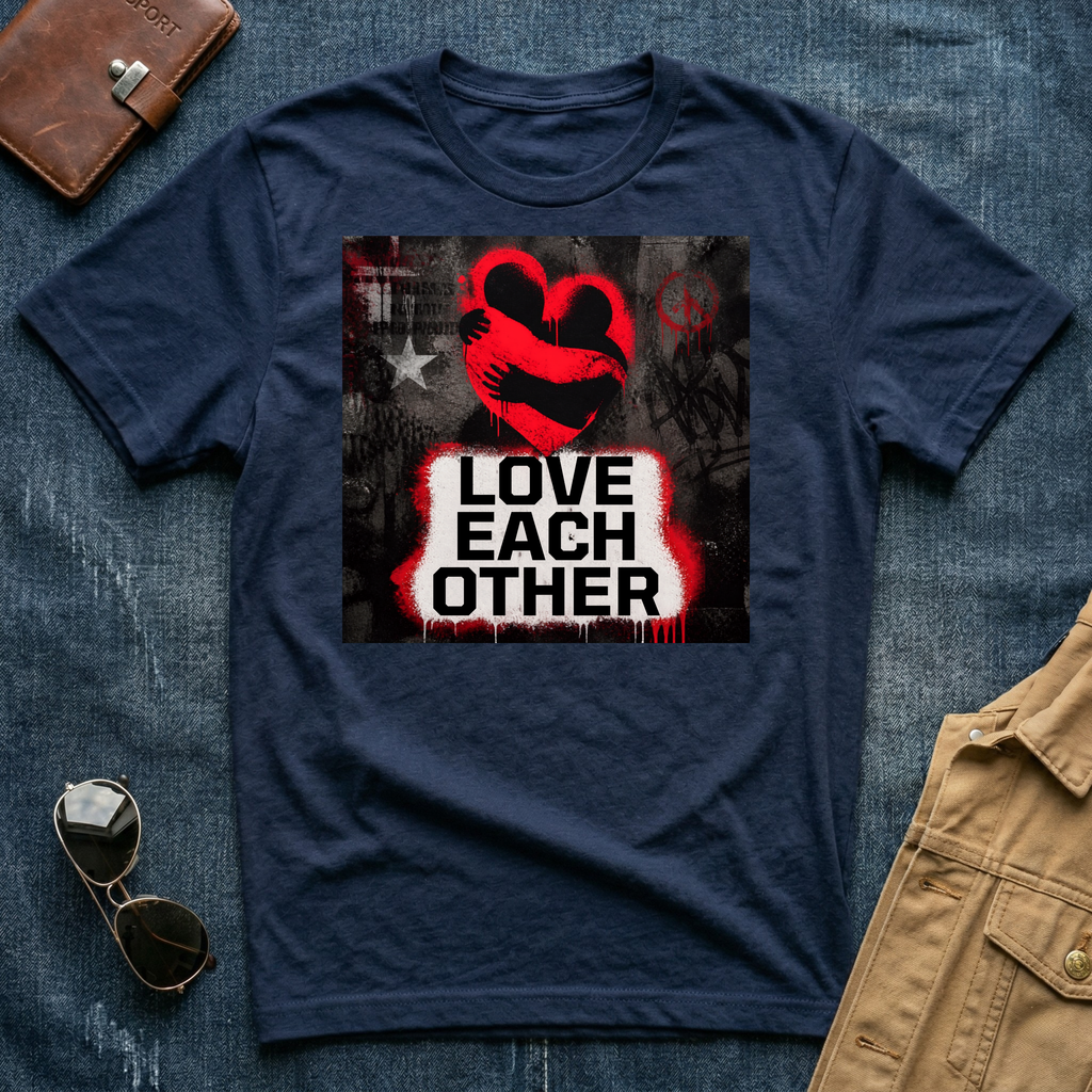 Love Each Other Heart T-Shirt
