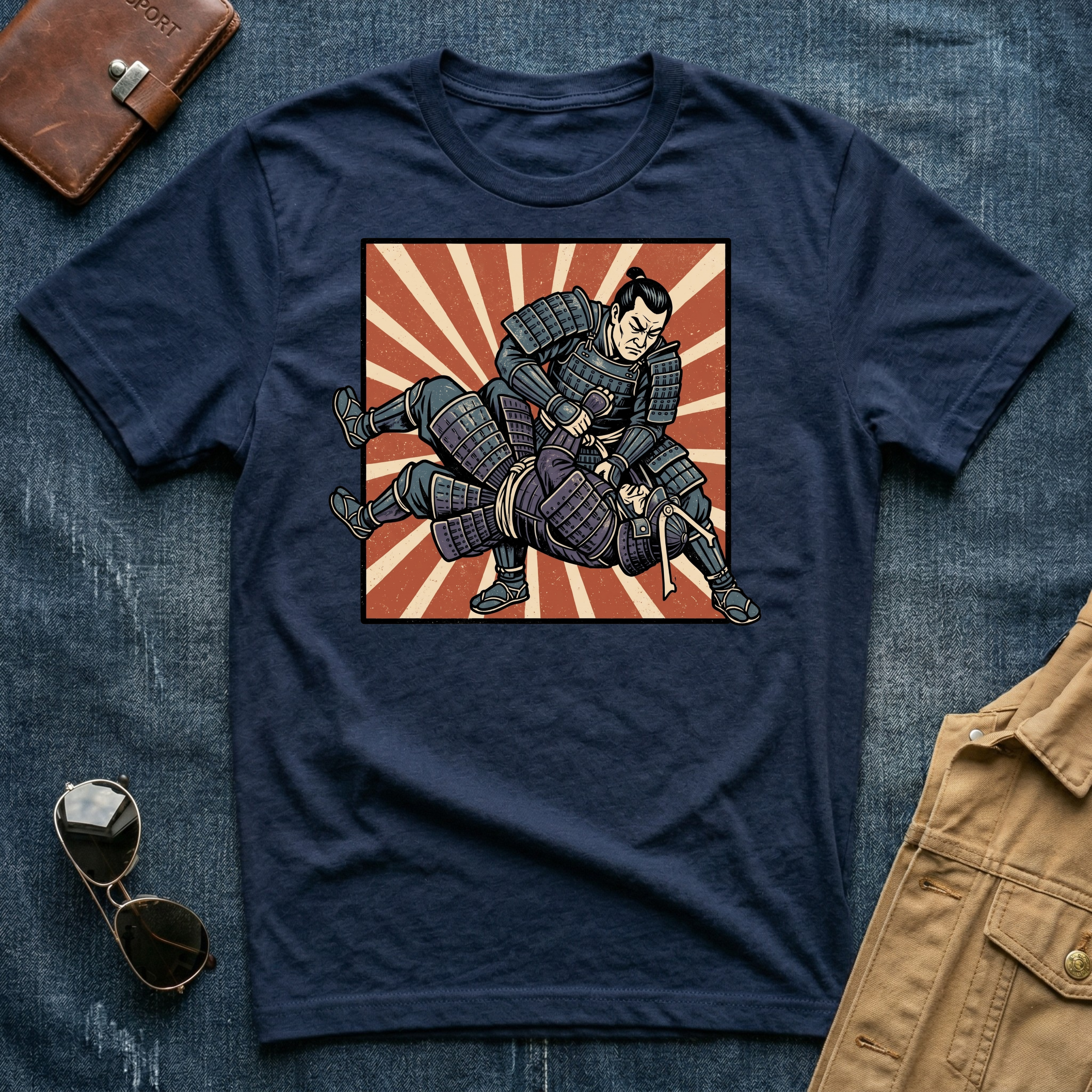 Samurai Take Down T Shirt