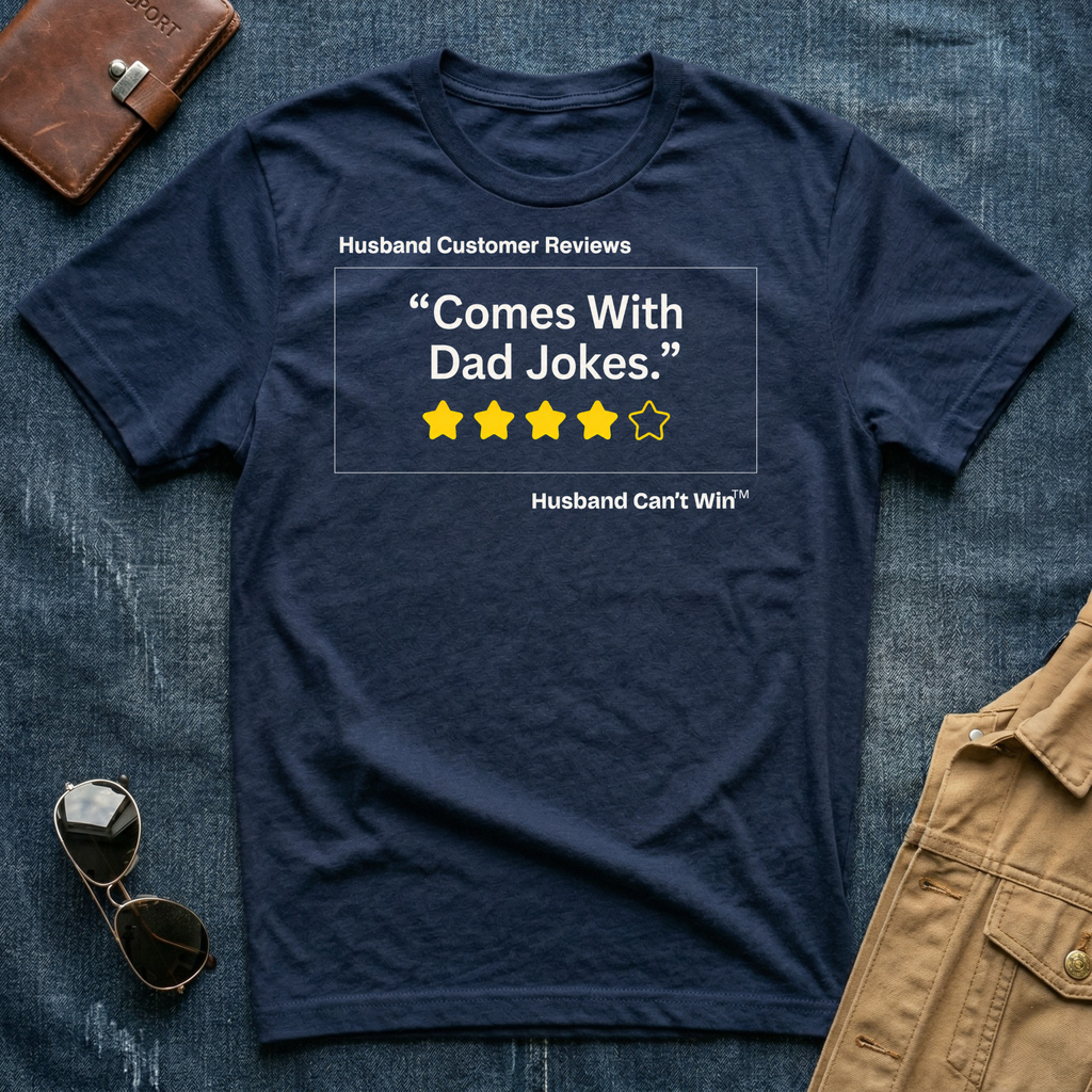 HCR Comes With Dad Jokes T Shirt