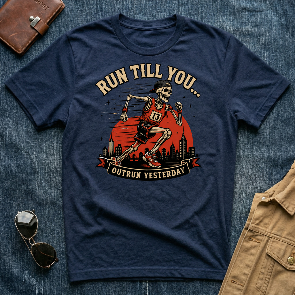 Run Till You Outrun Yesterday T‑Shirt