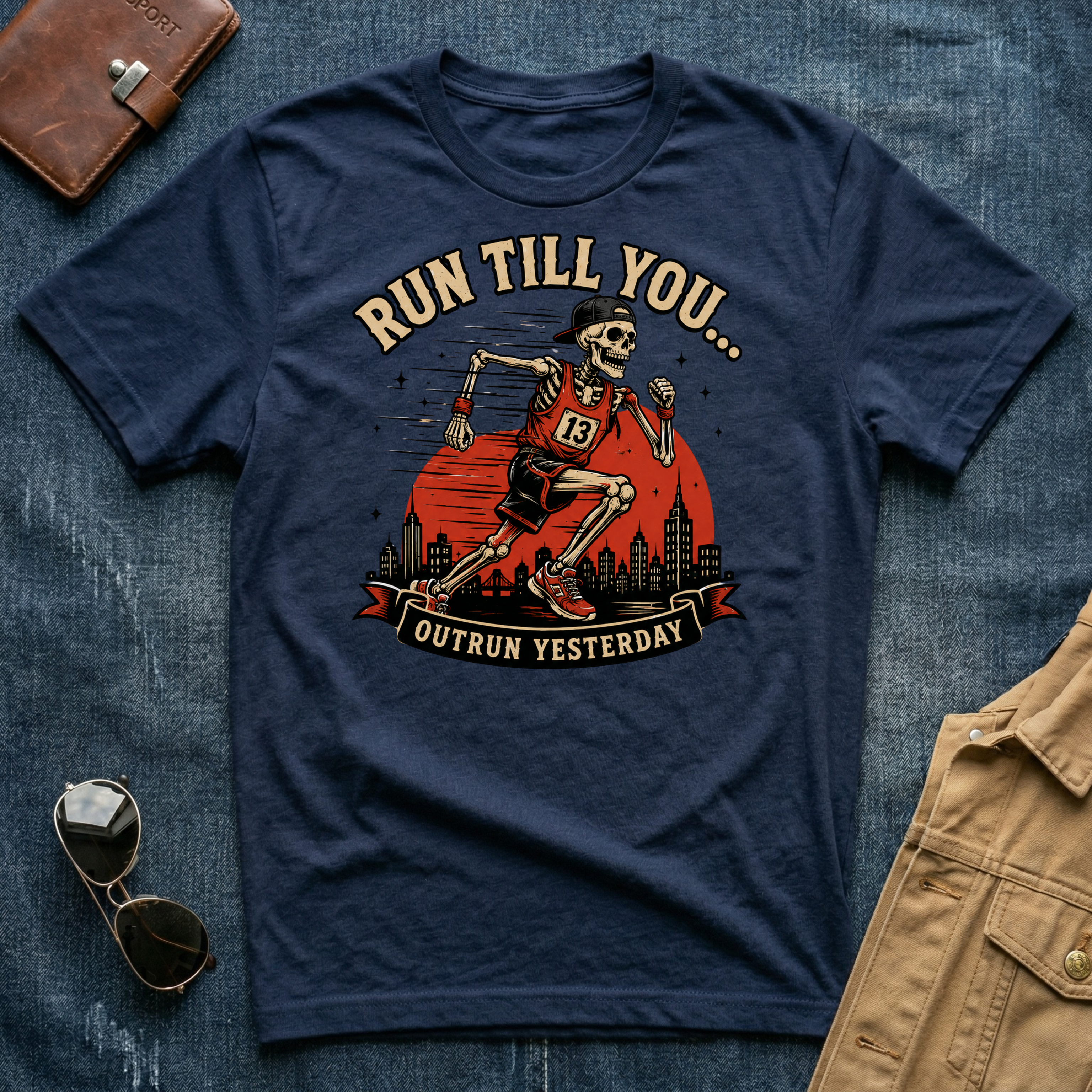 Run Till You Outrun Yesterday T‑Shirt