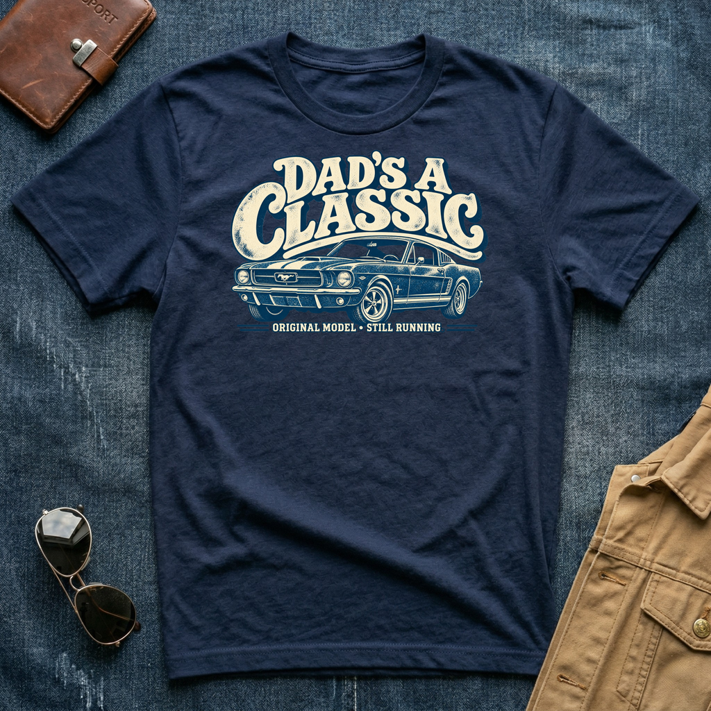 Dad’s a Classic Mustang T-Shirt