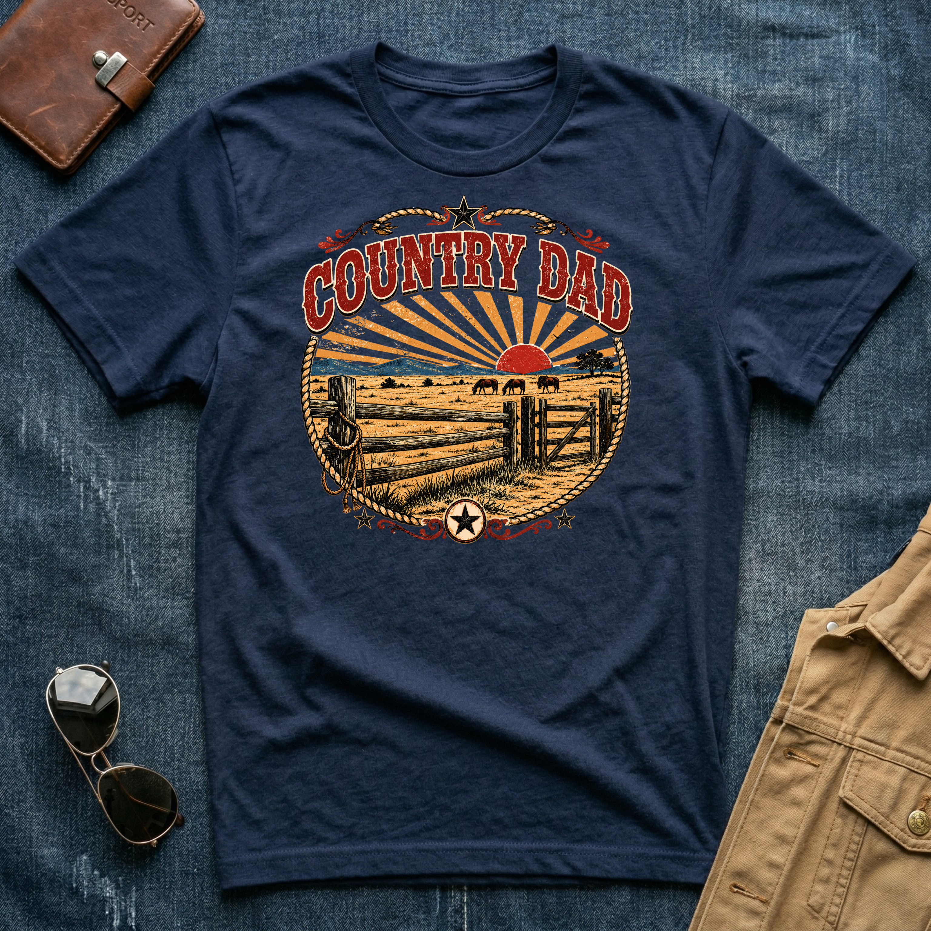 Country Dad T-Shirt