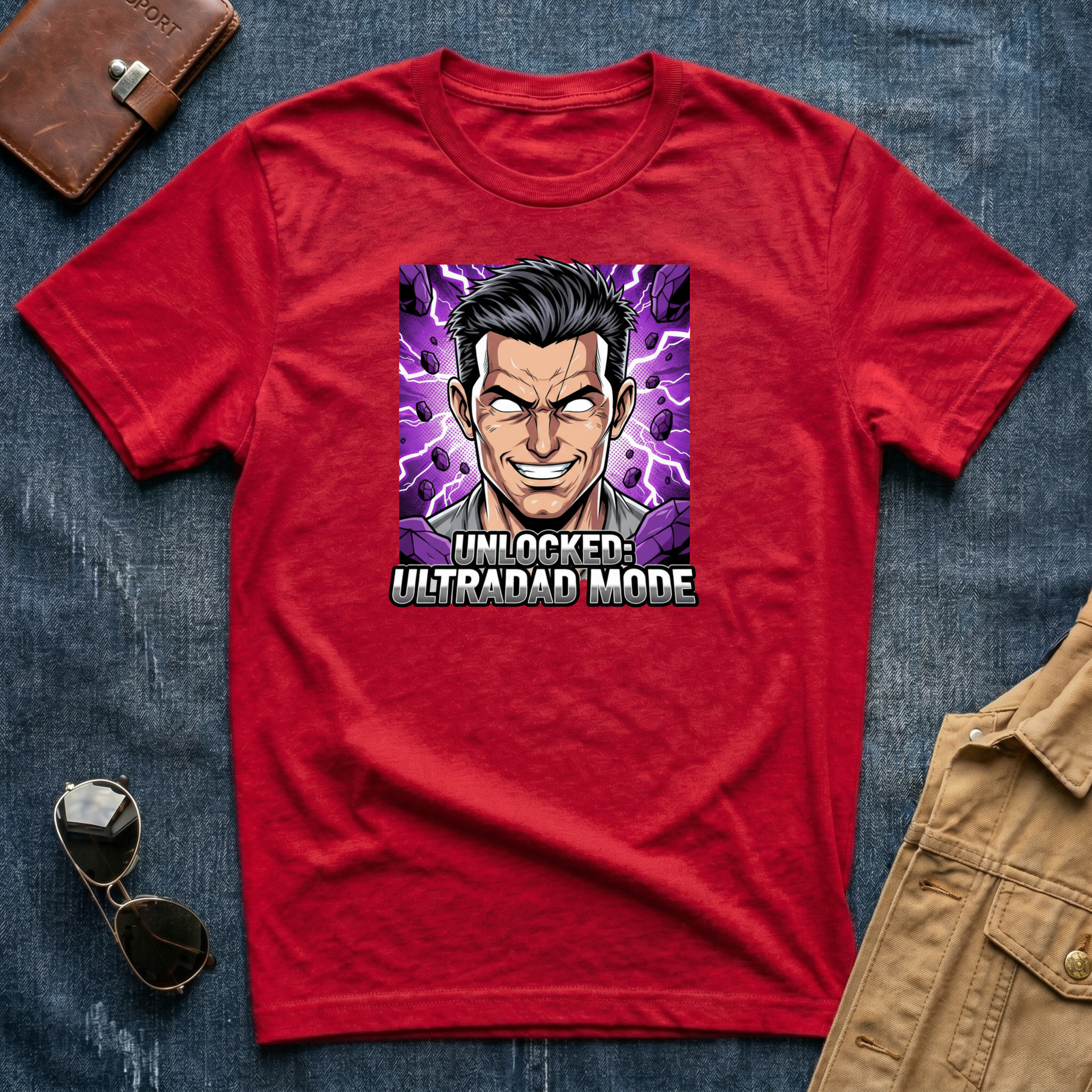 Anime Unlocked Ultradad Mode T-Shirt