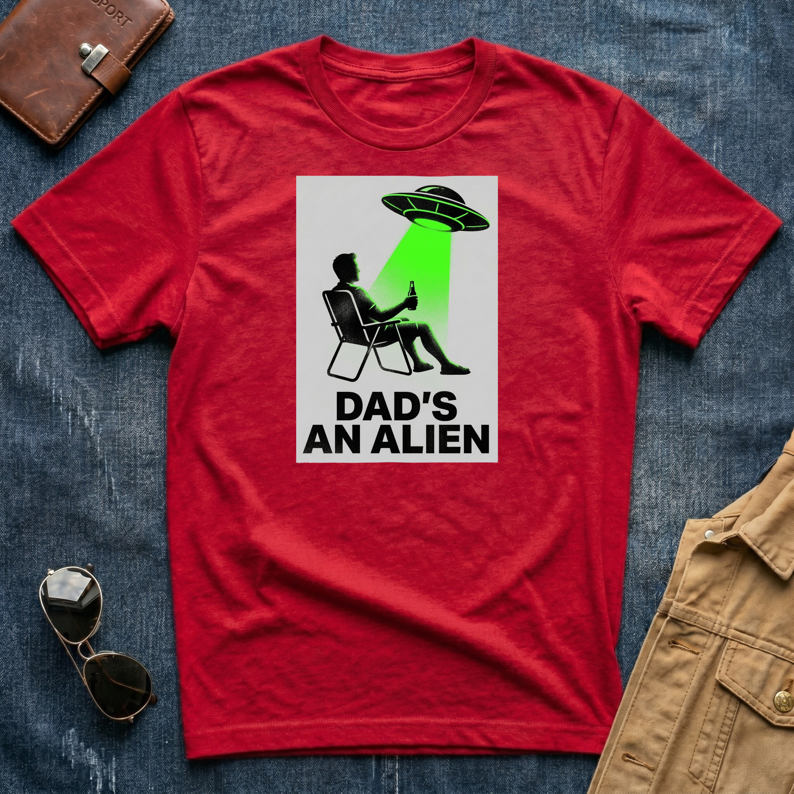Dad's An Alien T-Shirt