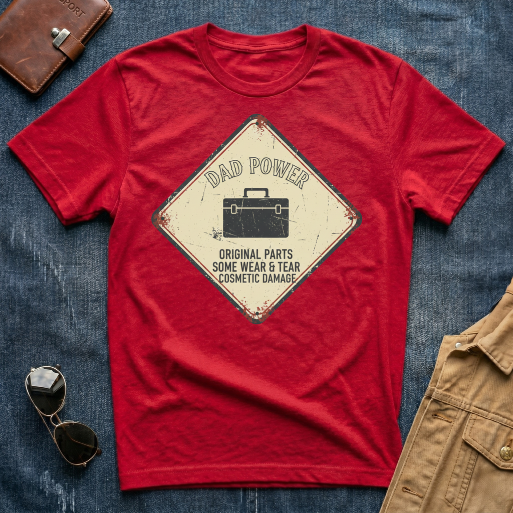 Dad Power Original Parts T Shirt