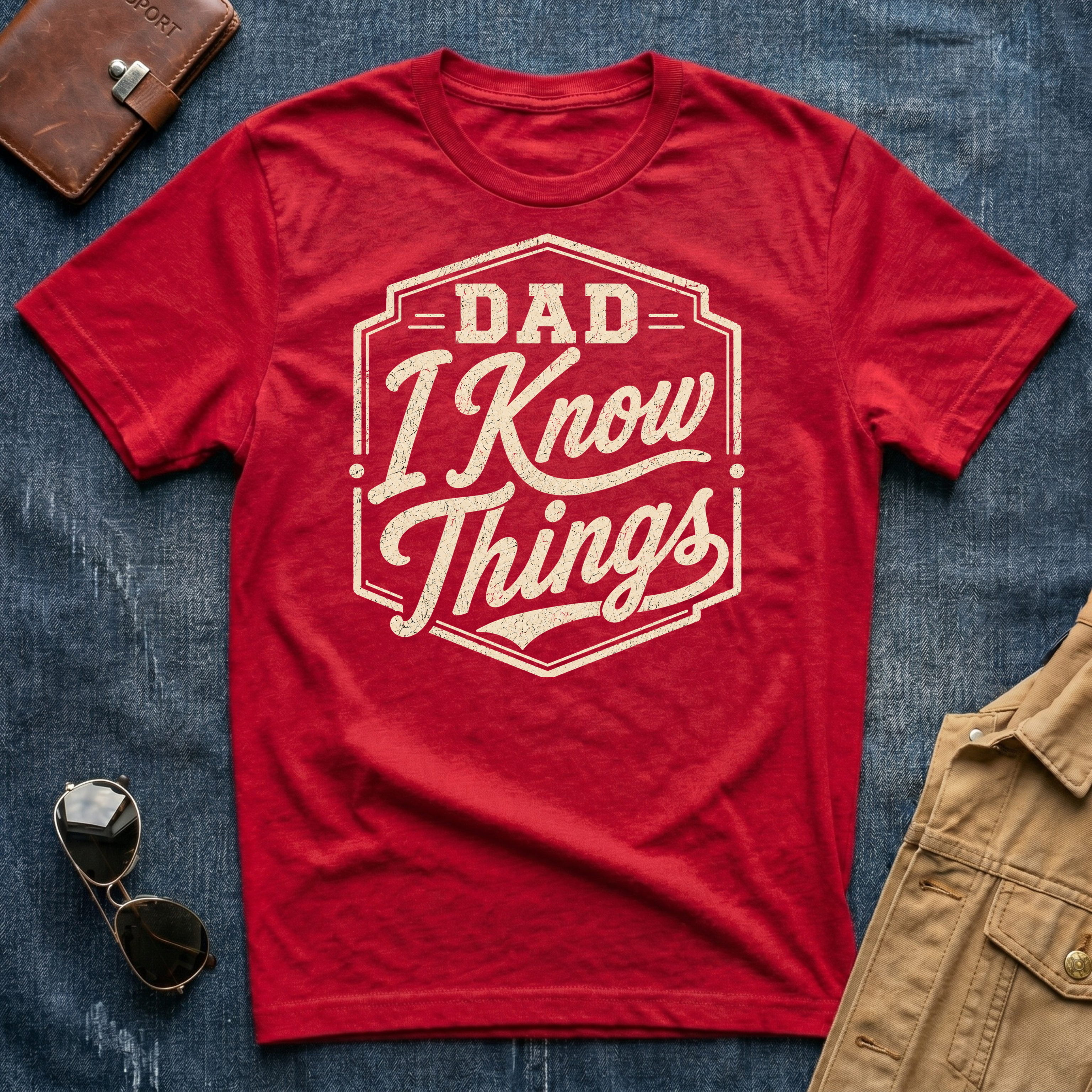Dad I Know Things T-Shirt