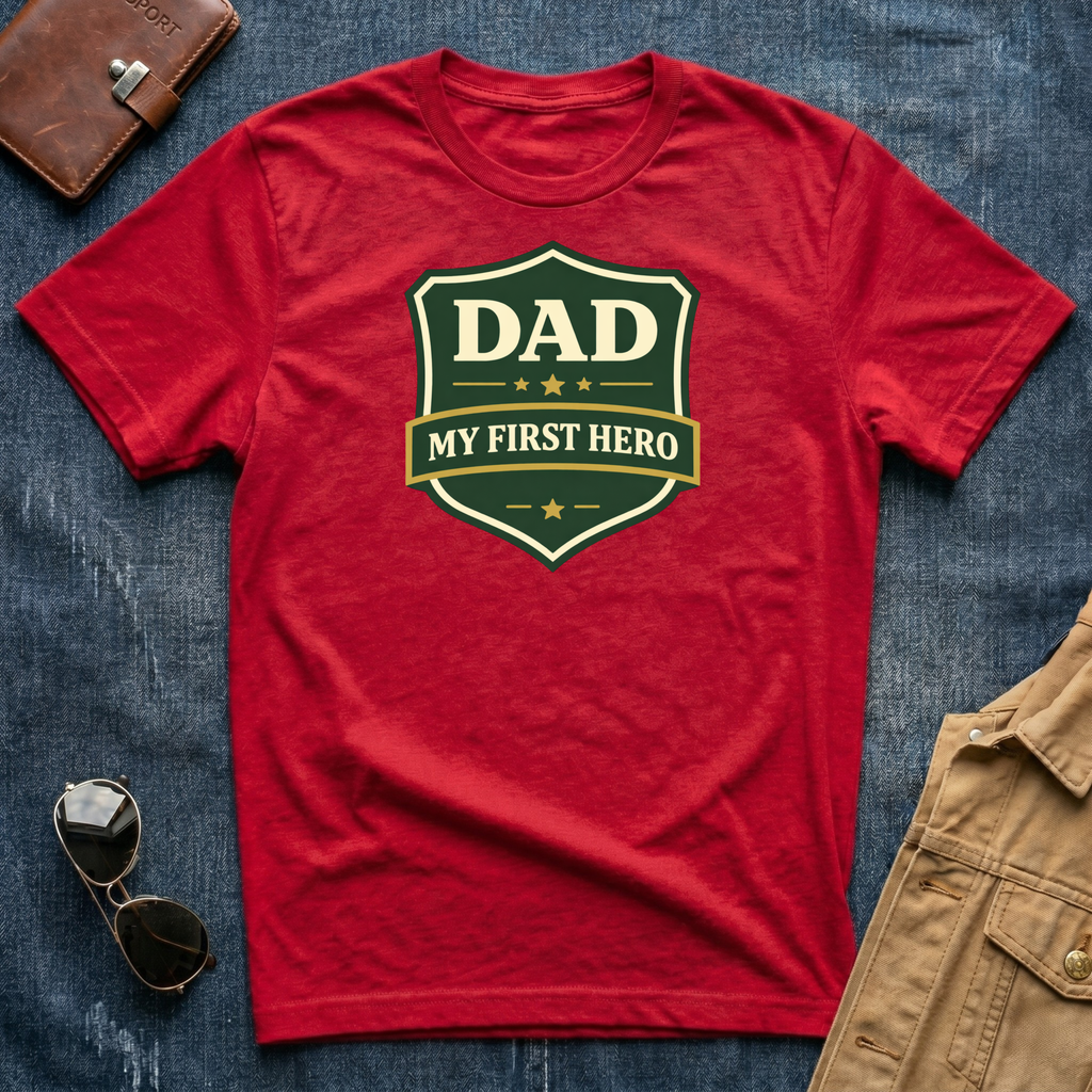 Dad My First Hero T-Shirt