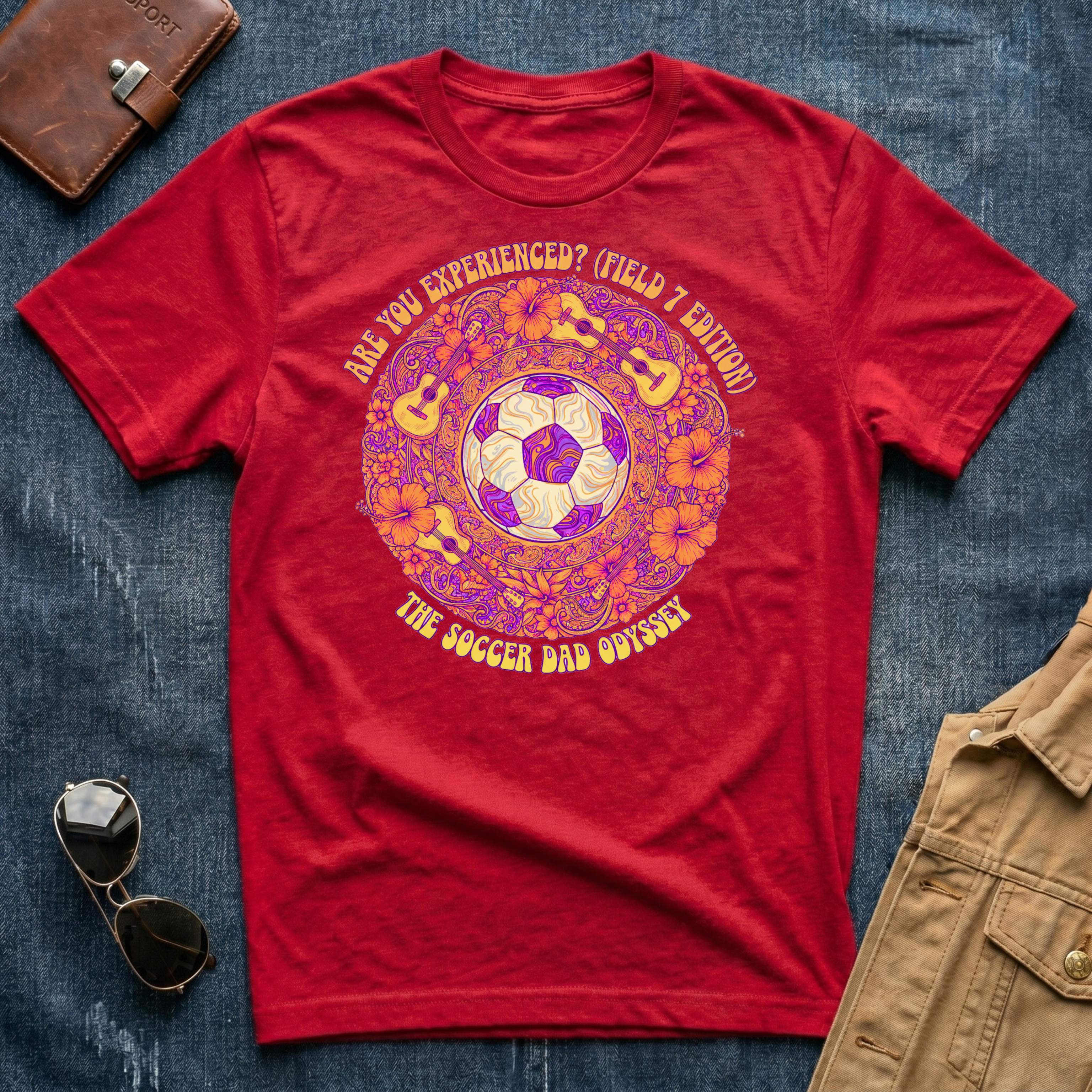 Are You Experienced The Soccer Odyssey T Shirt
