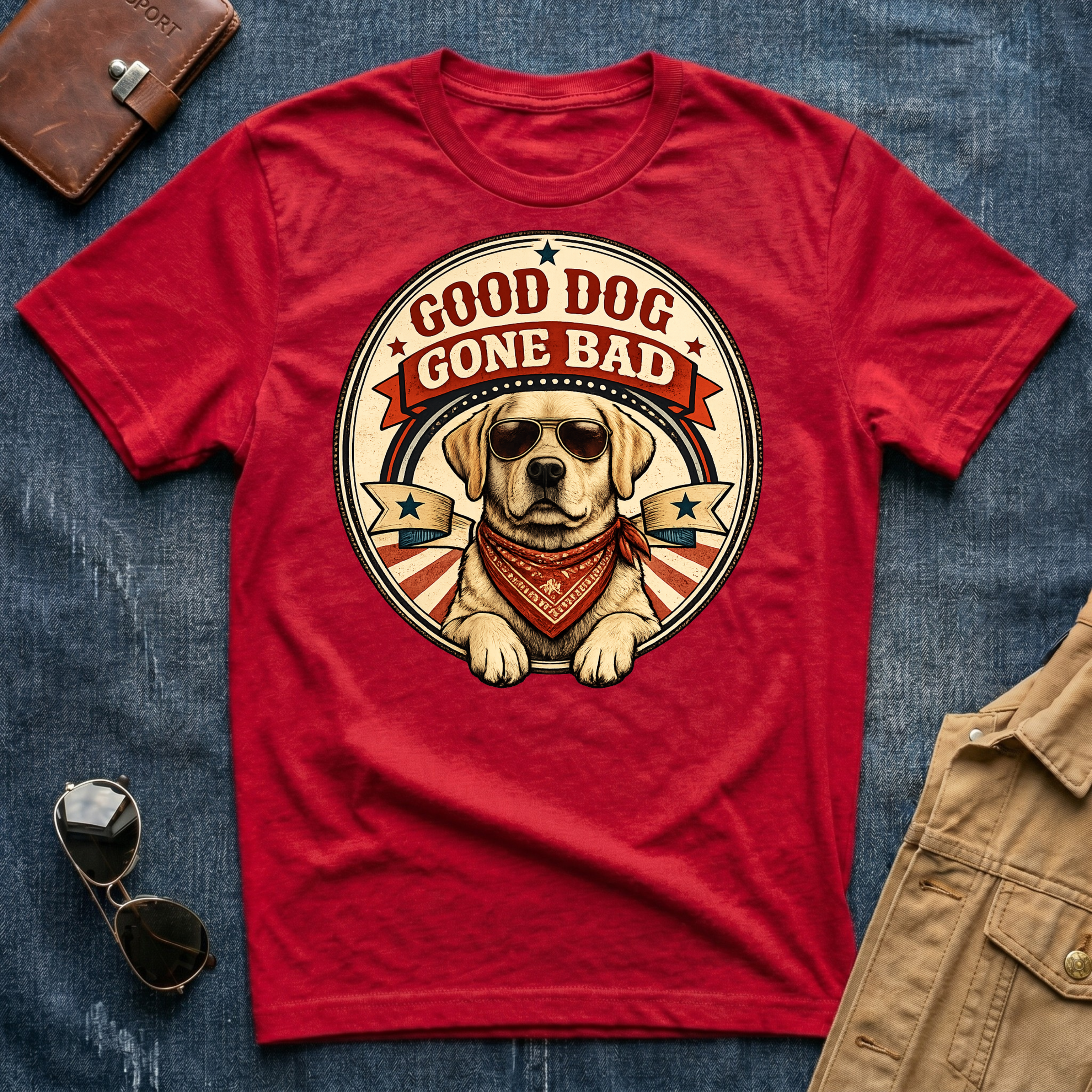 Good Dog Gone Bad Lab T Shirt