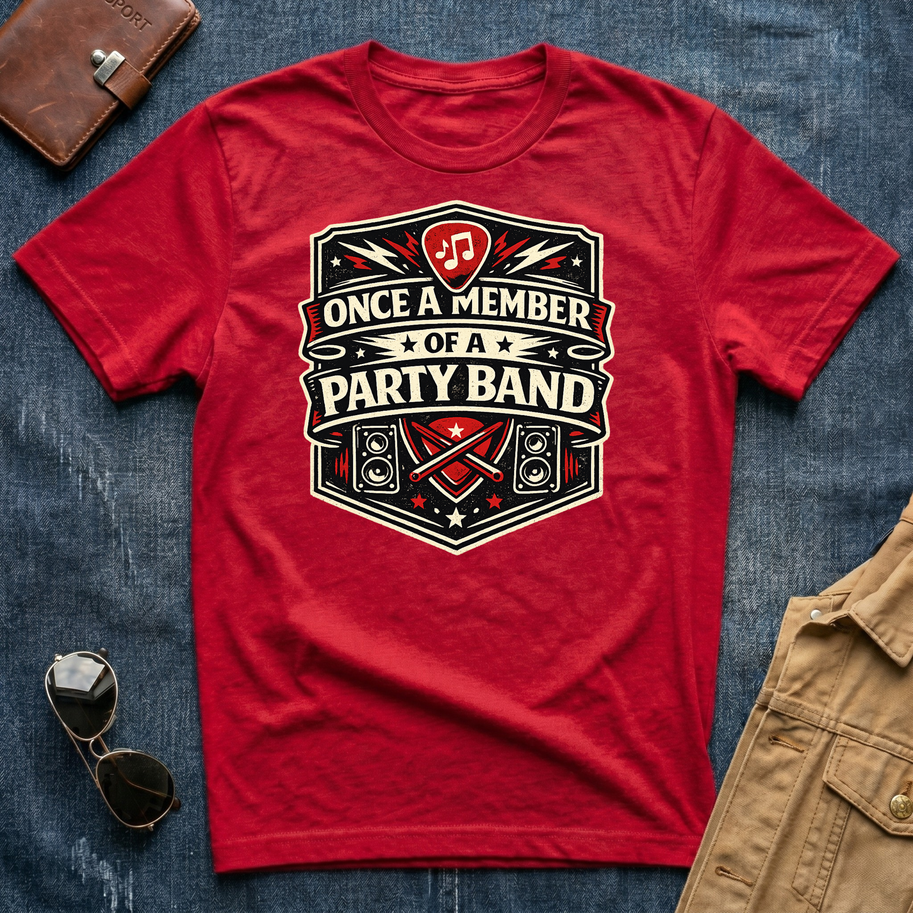 Once a Member of a Party Band T Shirt