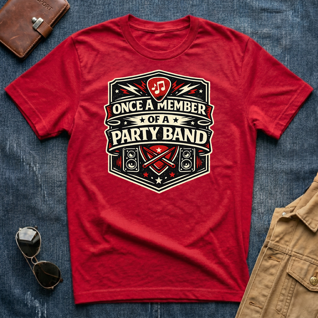 Once a Member of a Party Band T Shirt