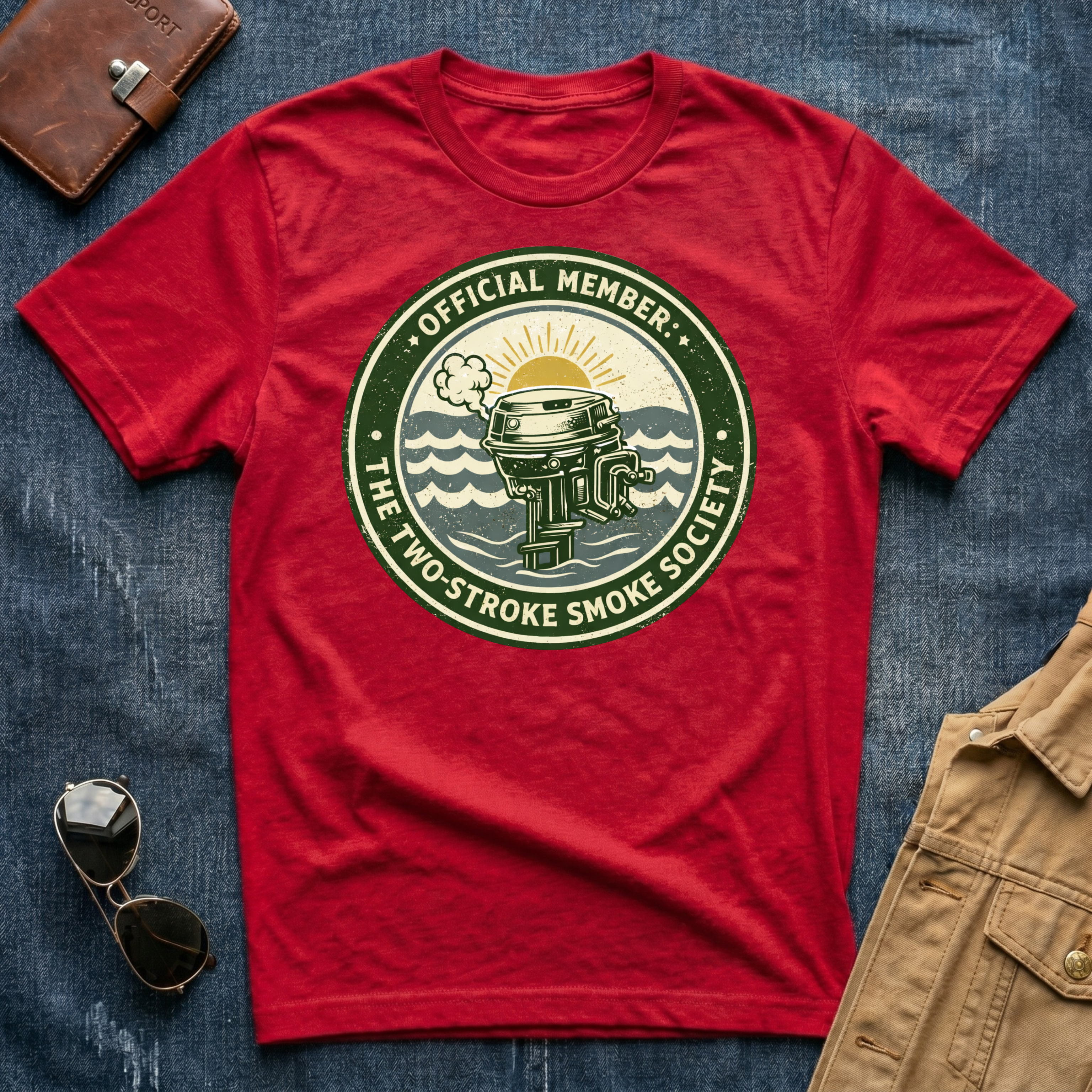 Two-Stroke Smoke Society T-Shirt