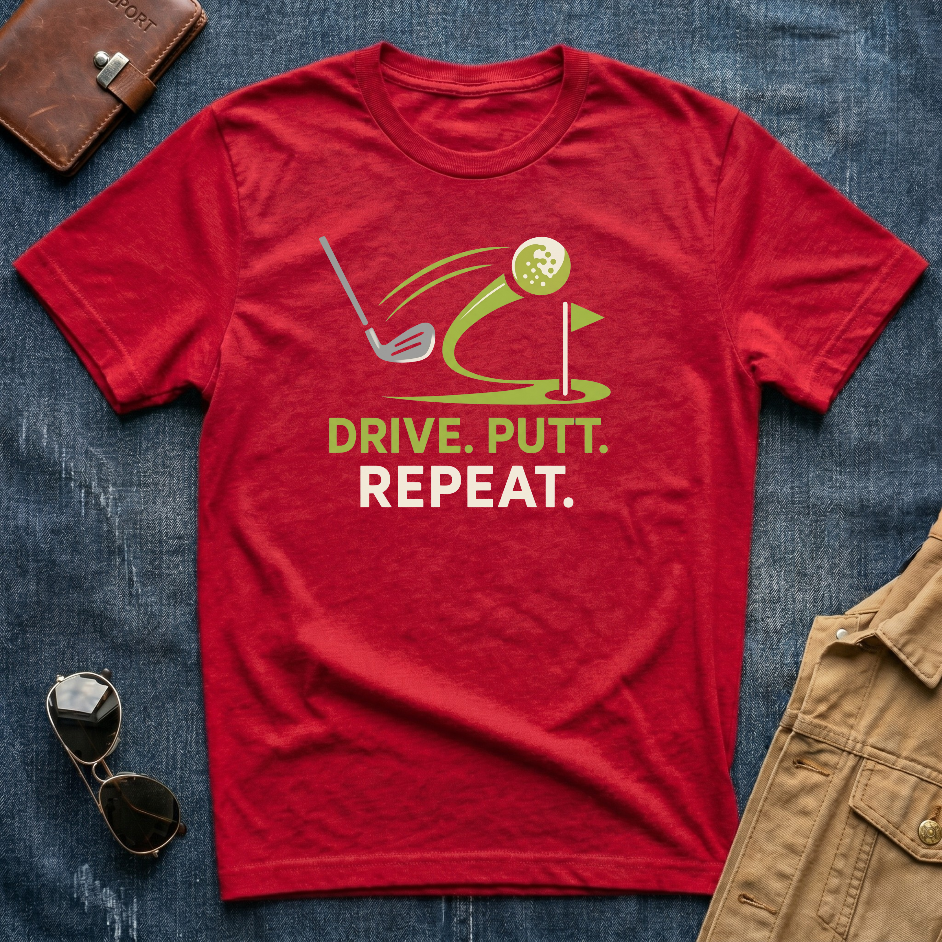 Drive Putt Repeat T-Shirt