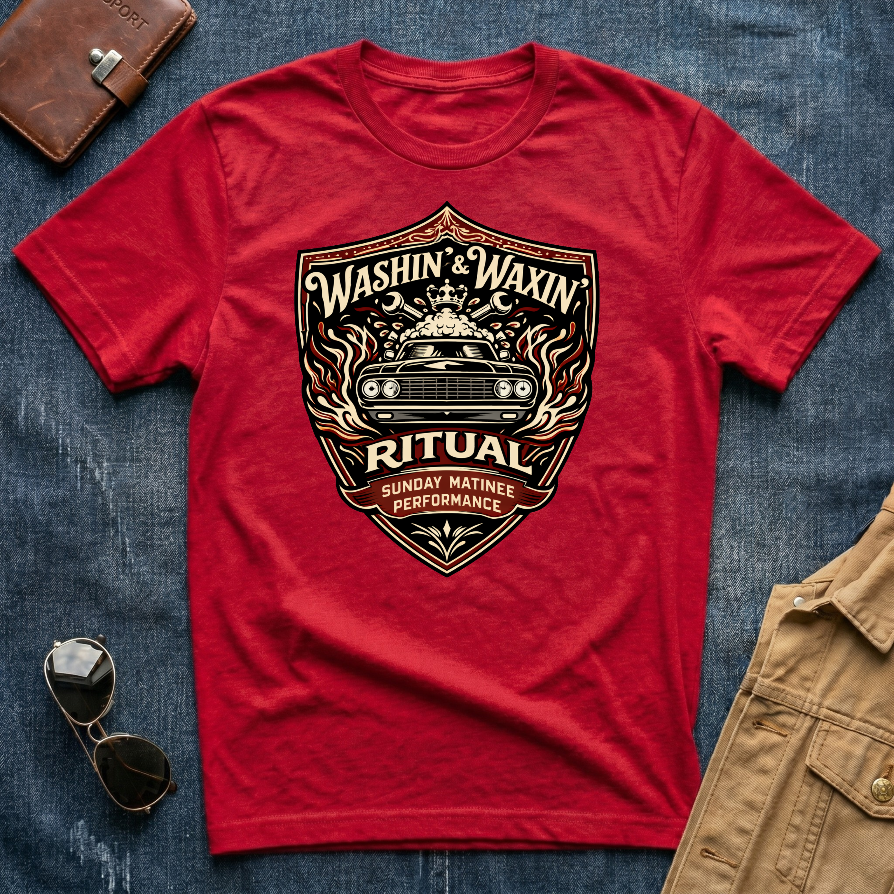 Washing and Waxing Ritual T-Shirt