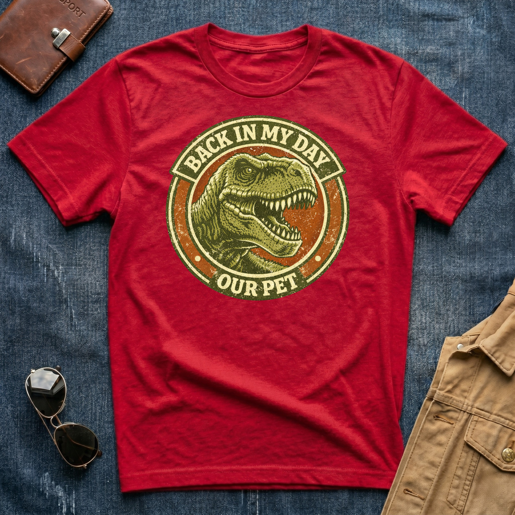 Back In My Day Our Pet T Shirt
