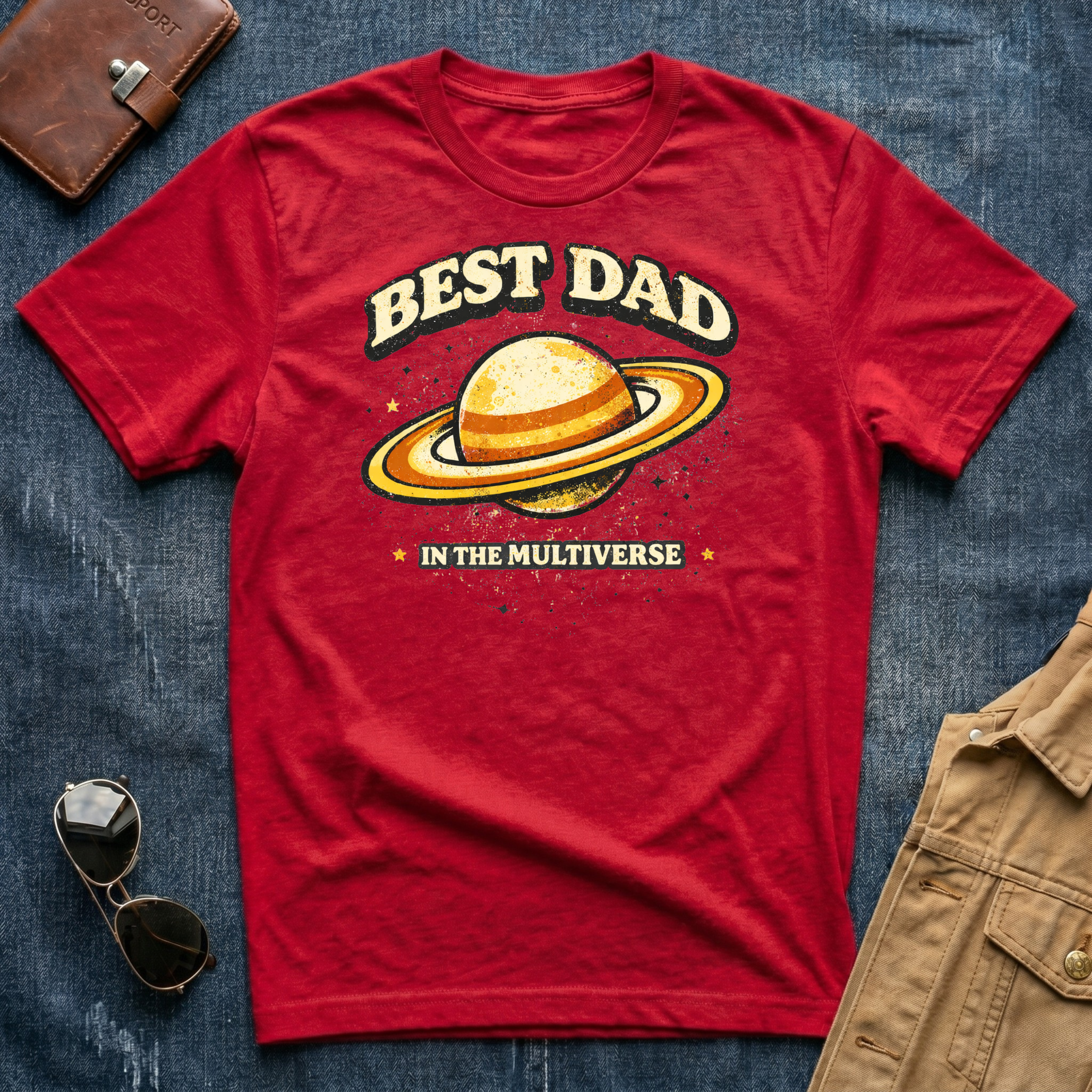 Best Dad in the Multiverse T-Shirt