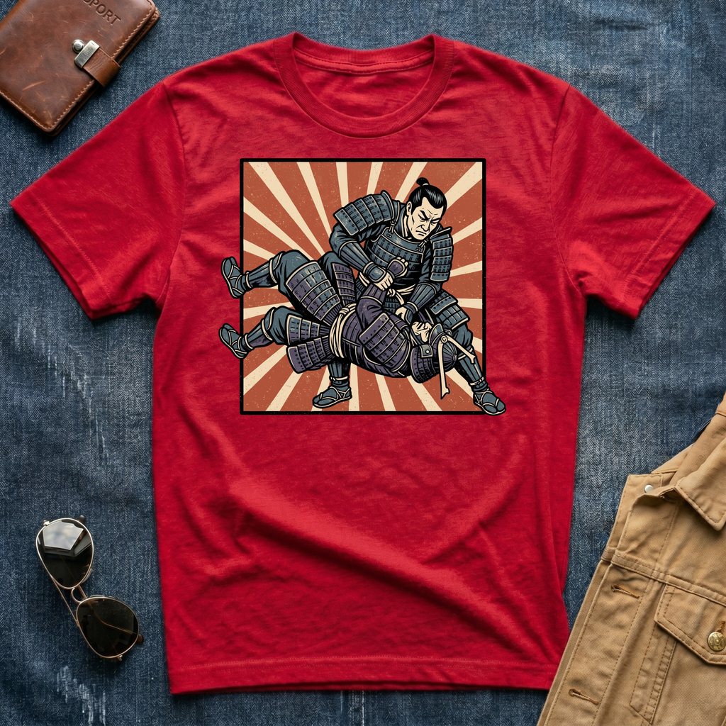 Samurai Take Down T Shirt