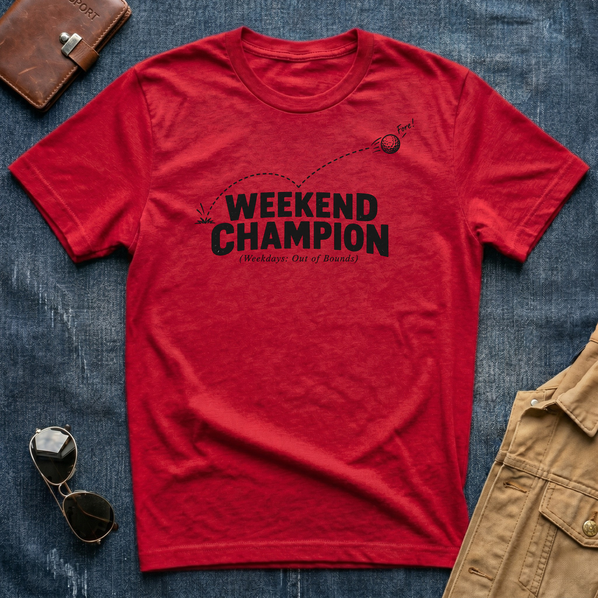 Weekend Champion Golf T-Shirt