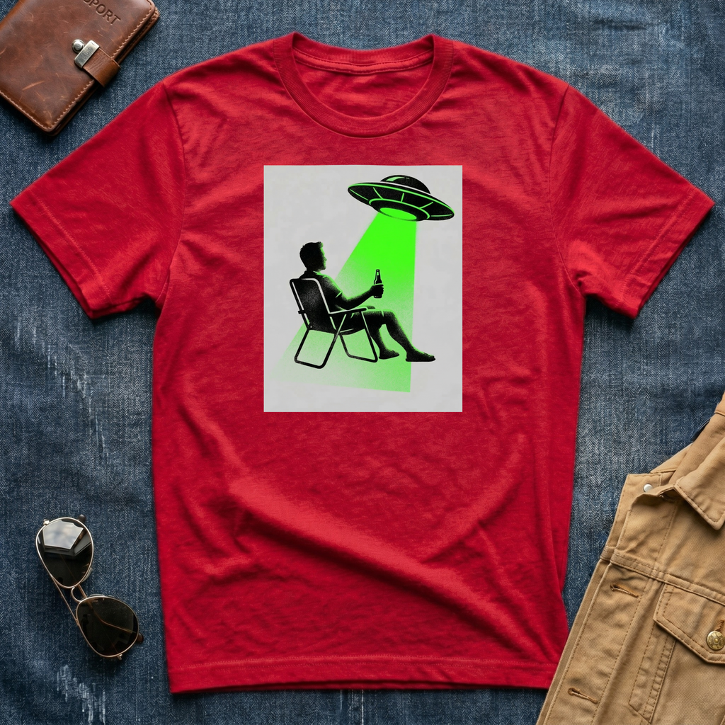 Spaceship Dad T Shirt