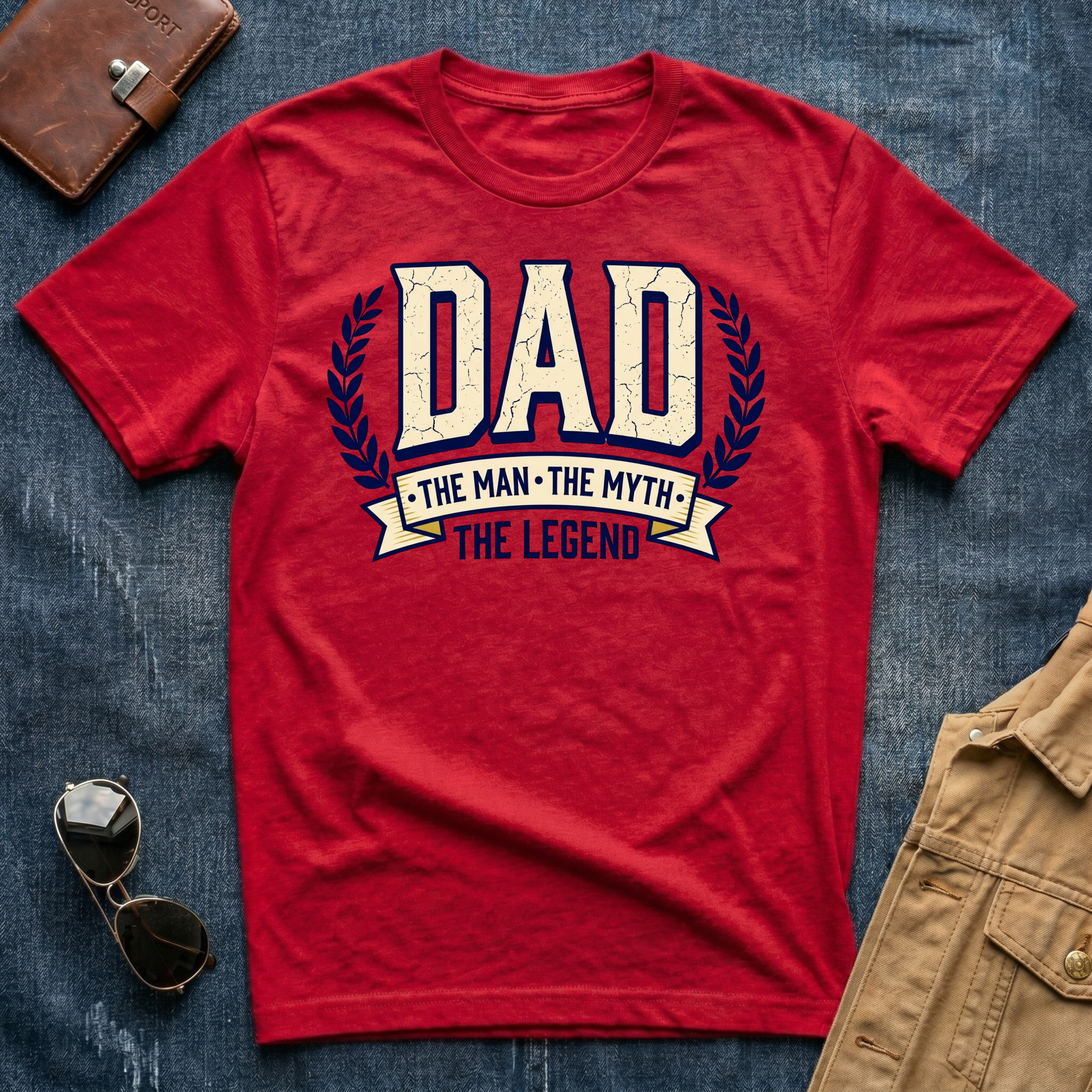 Dad The Man The Myth The Legend T Shirt