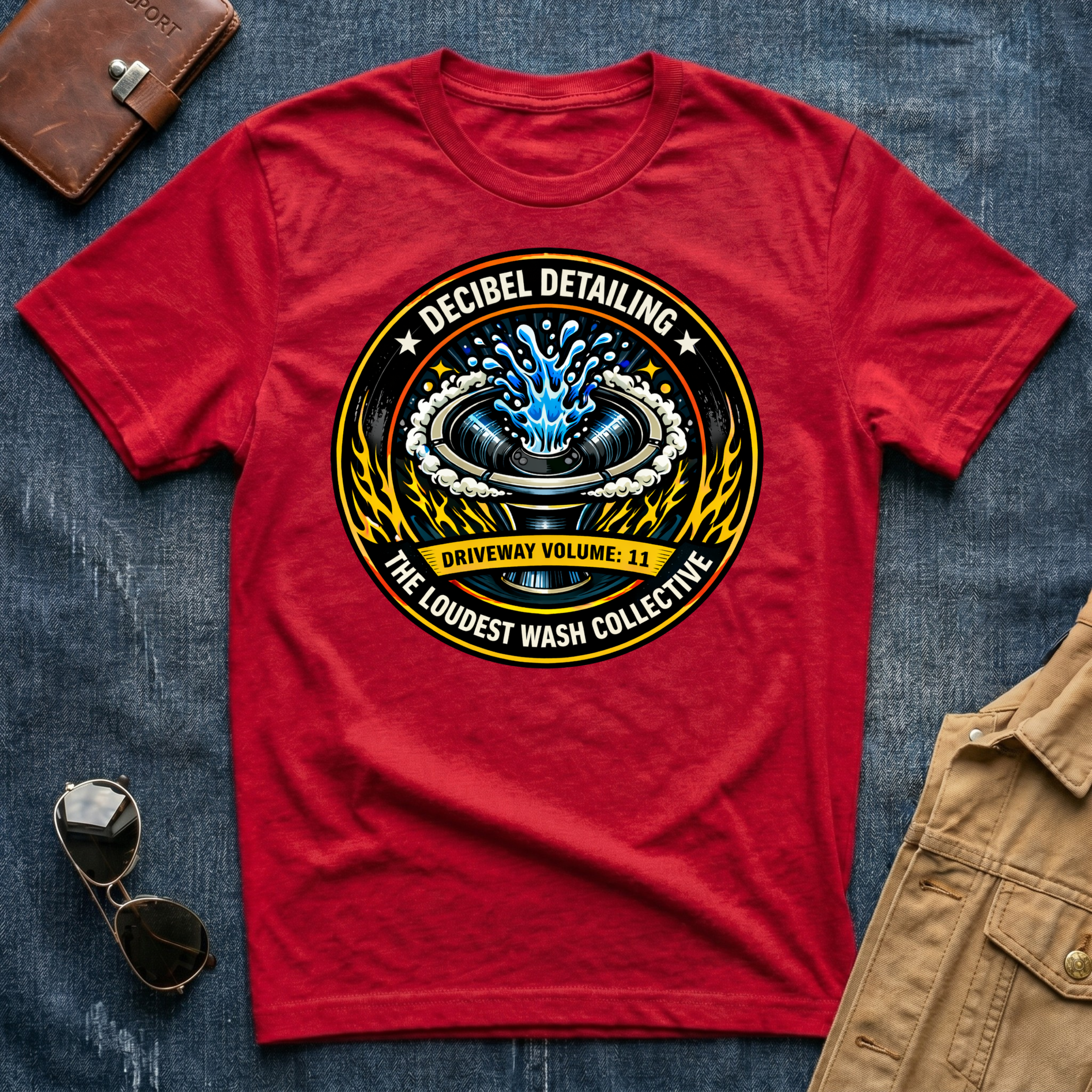 Decibel Detailing Loudest Wash Collective T-Shirt