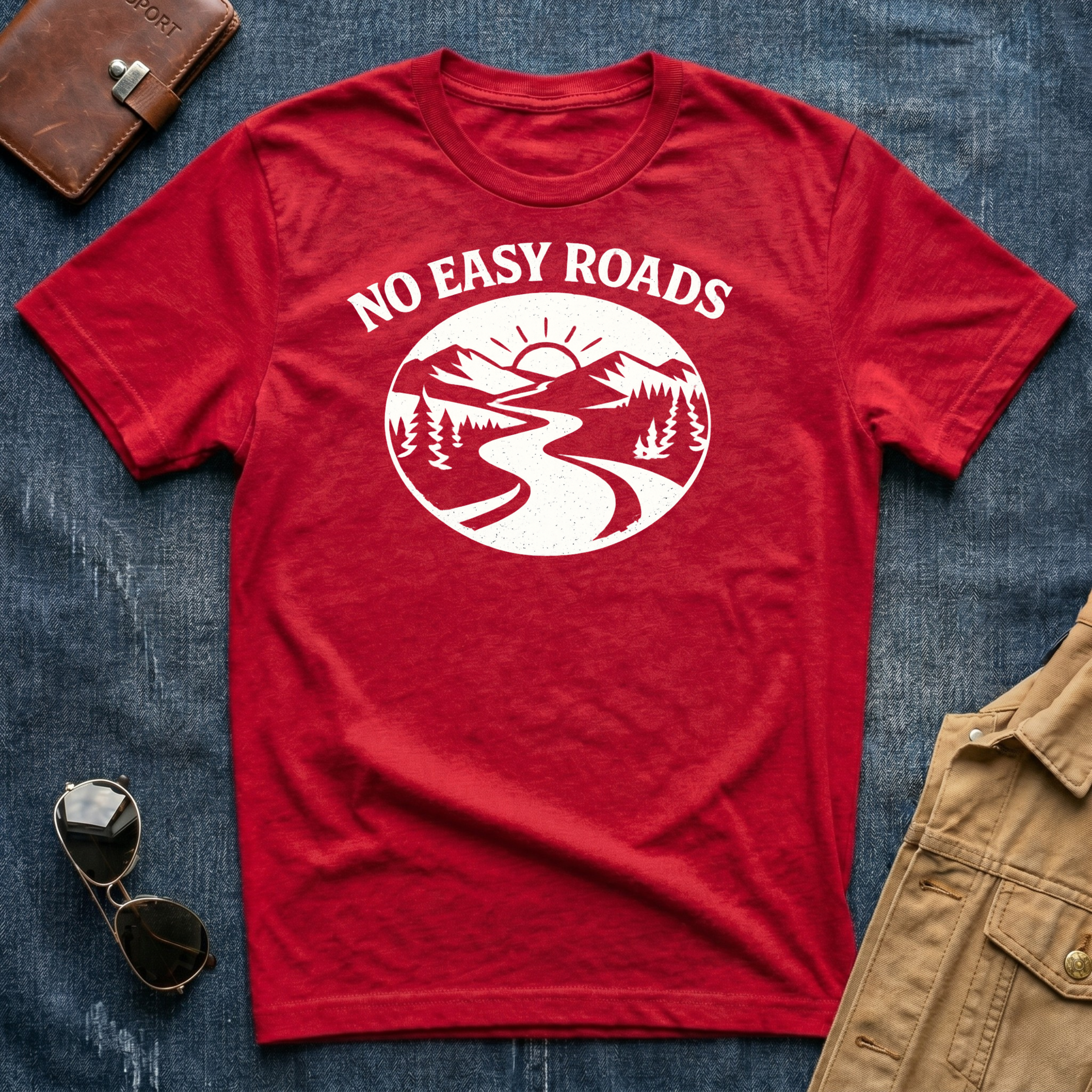 No Easy Roads T-Shirt