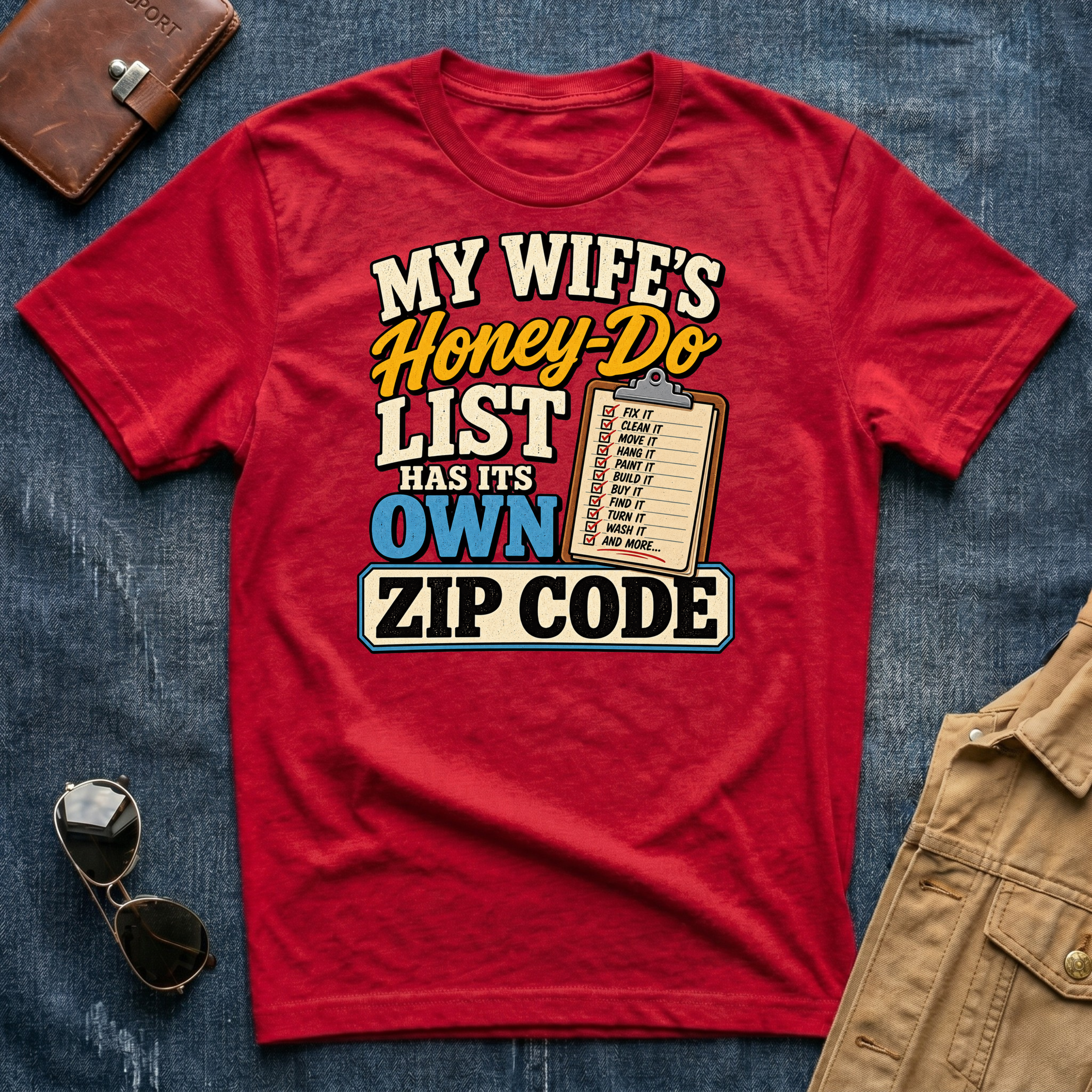 My Wife's Honey-Do List T Shirt