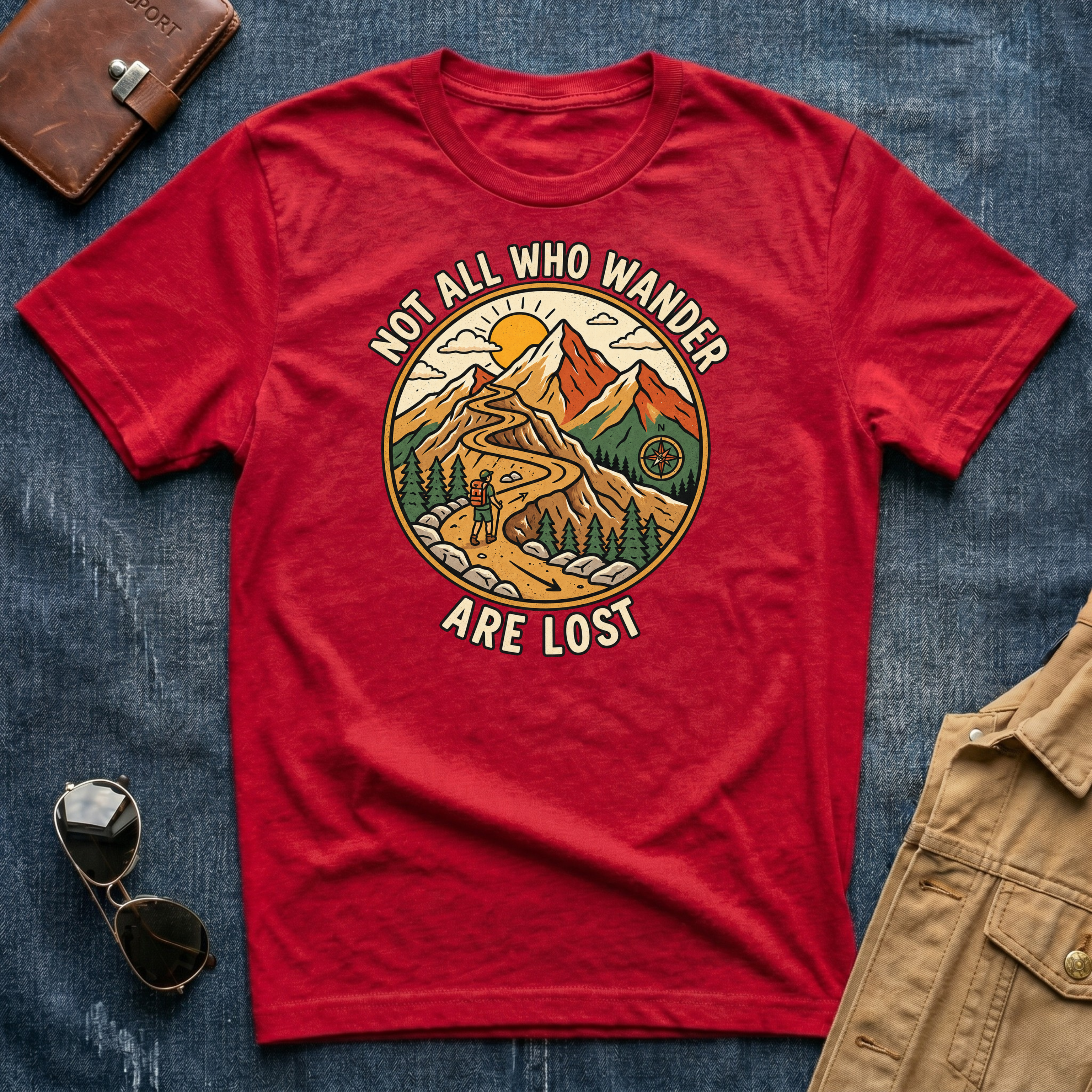Not All Who Wander Are Lost T Shirt