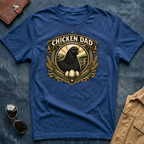 Chicken Dad Black T-Shirt