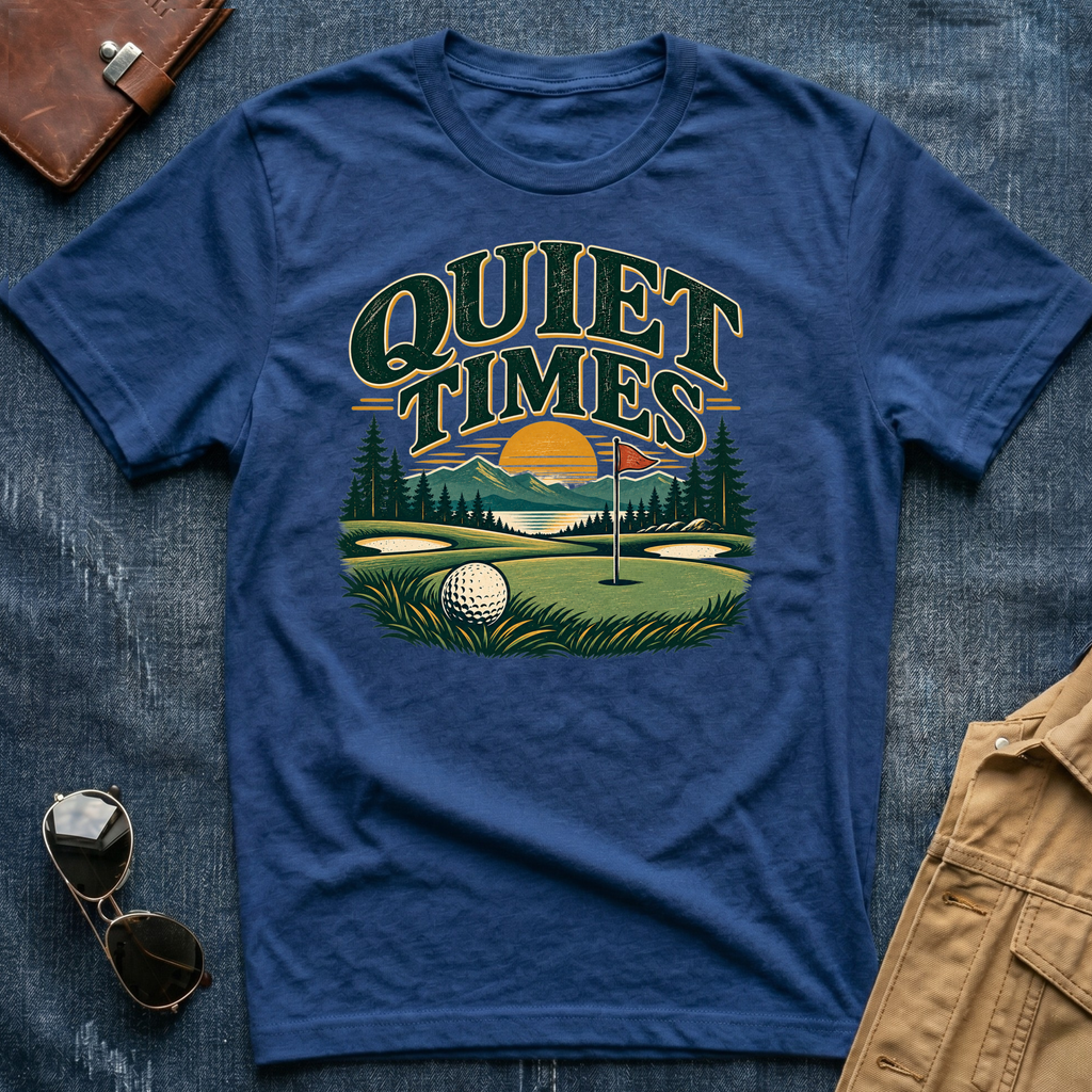 Quiet Times Golf T Shirt